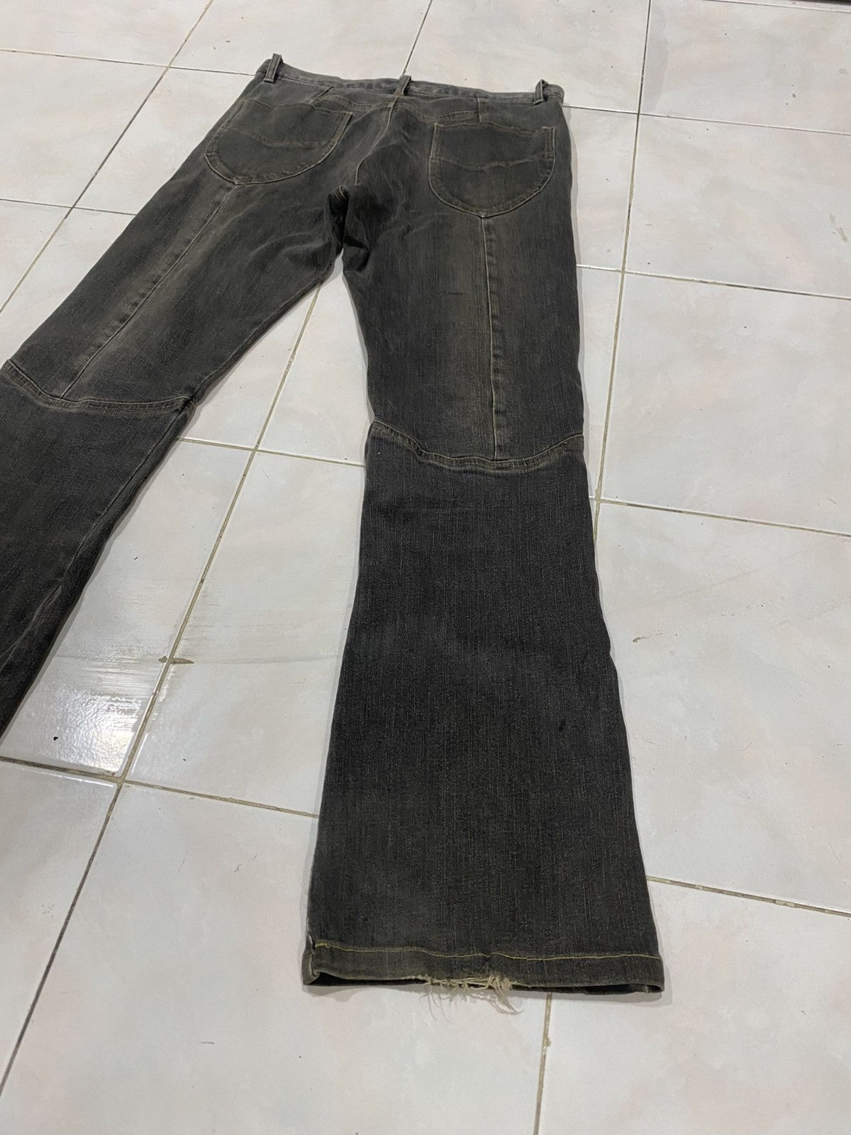 14th Addiction Growth Lace Up Faded Black Bootcut Pant Size US 30 / EU 46 - 5 Thumbnail