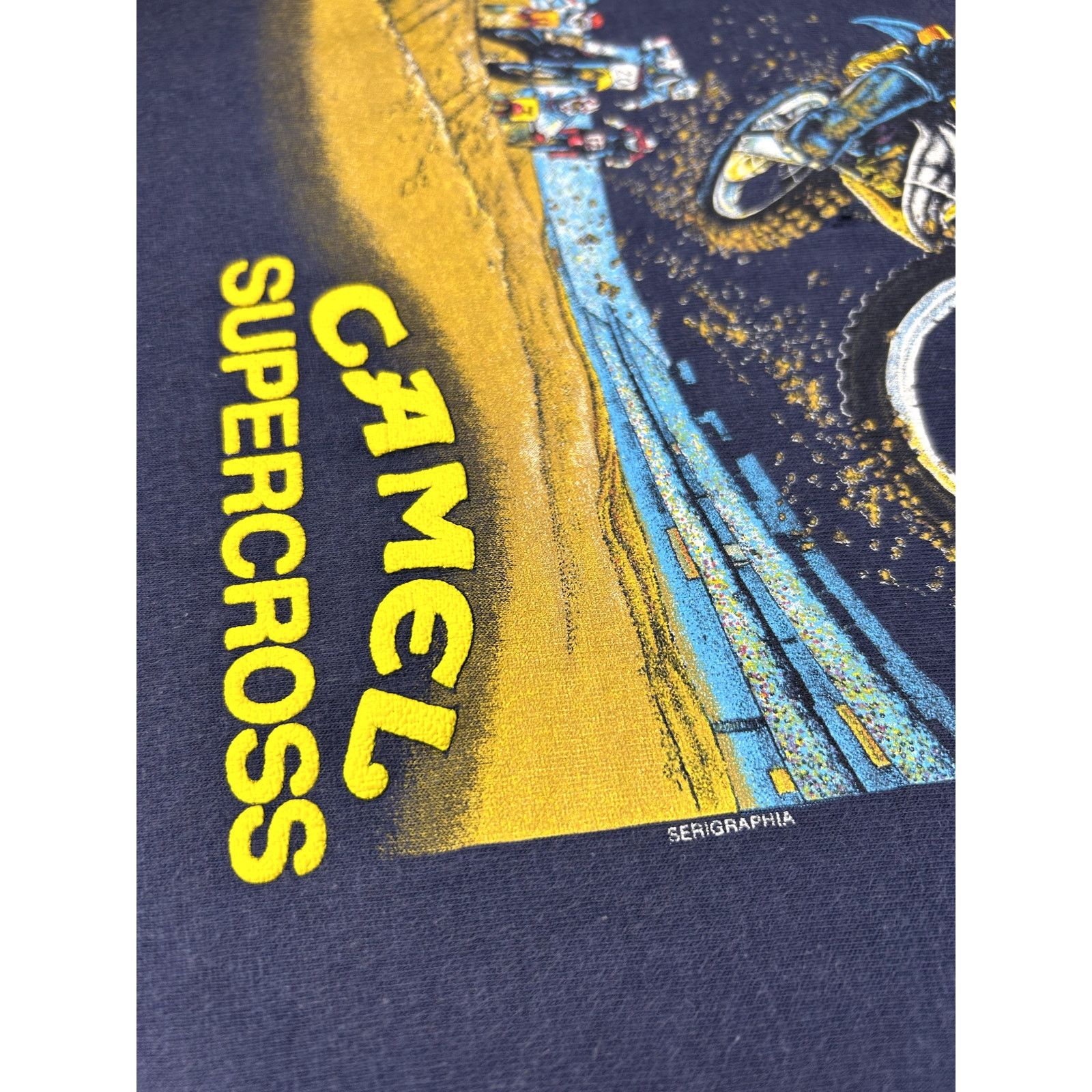 Camel VTG 1989 Camel Supercross Motocross Short Sleeve Shirt Rare Size US M / EU 48-50 / 2 - 15 Thumbnail