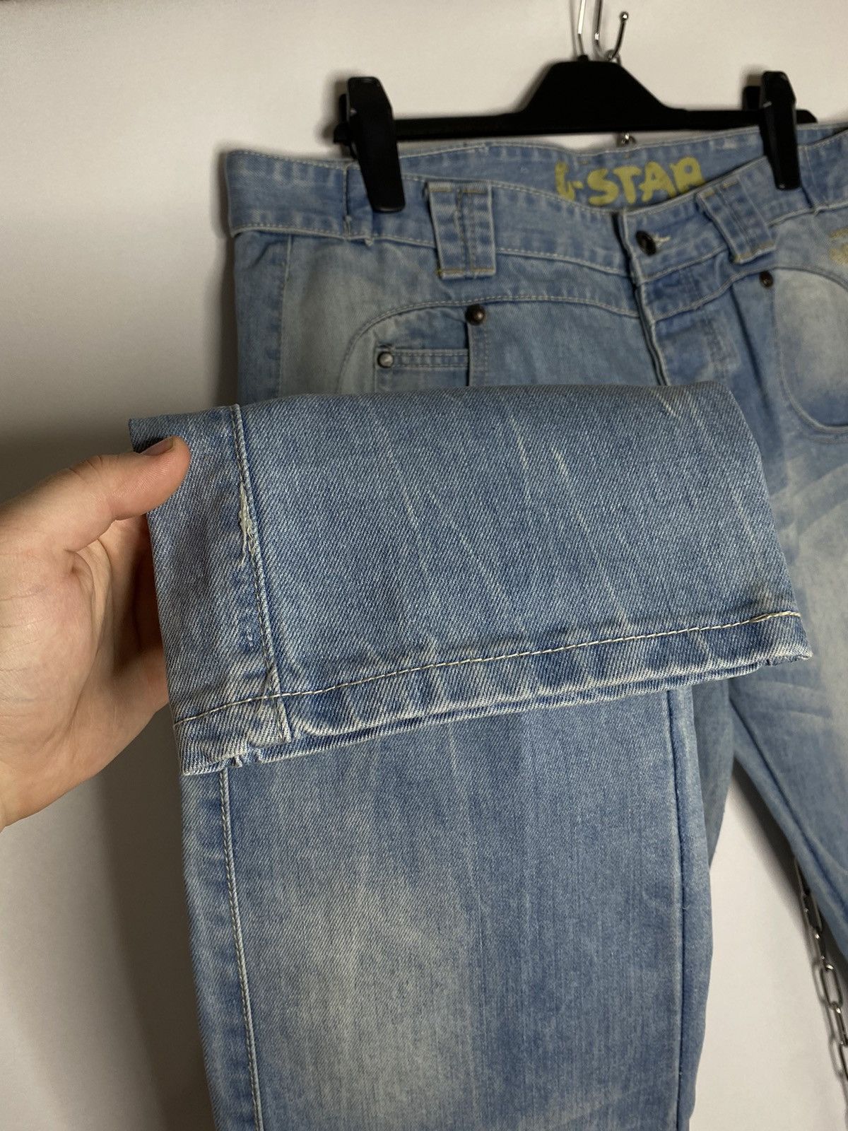 Other Vintage G-Star Raw Denim Jeans Tab Size 36x34 Size US 36 / EU 52 - 4 Thumbnail