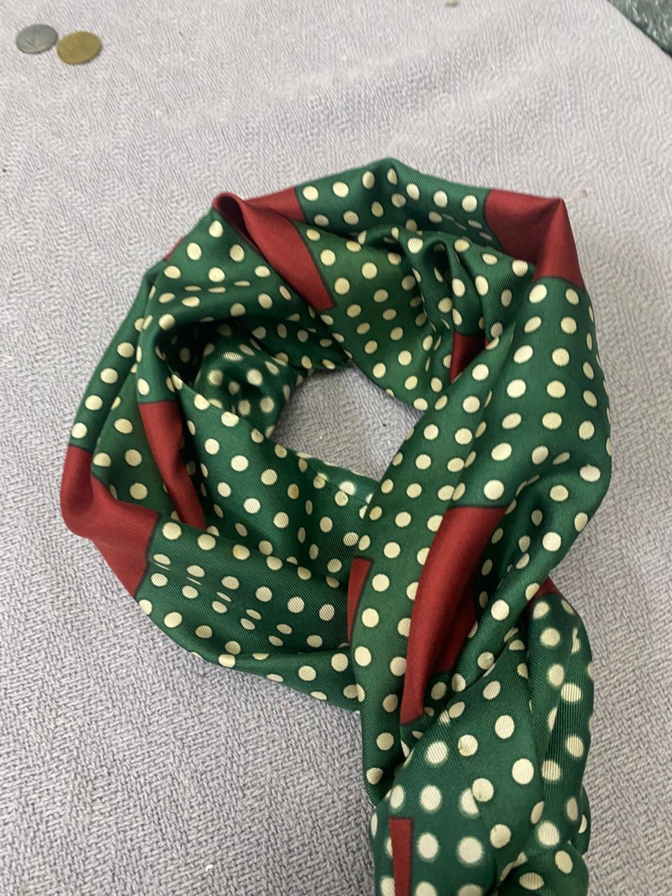 Yves Saint Laurent Vintage Yves Saint Laurent Pour Homme Scarf Size ONE SIZE - 13 Thumbnail