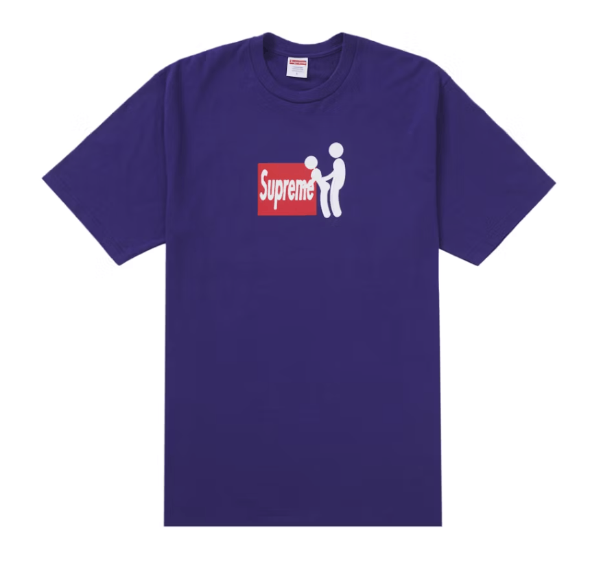Supreme Supreme Stick Tee Purple Size L Size US L / EU 52-54 / 3 - 1 Thumbnail