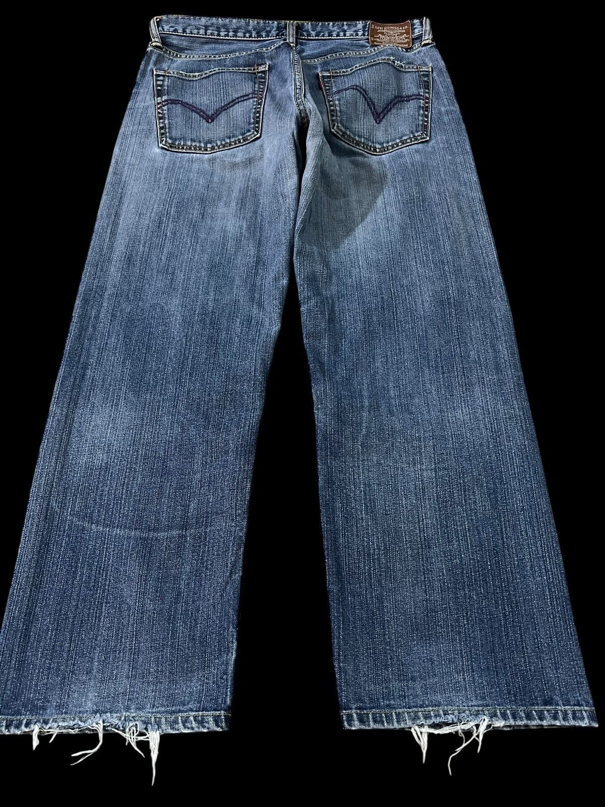Levi's 💥Baggy💥Vintage Levis 503 Faded Jean Size US 32 / EU 48 - 2 Thumbnail