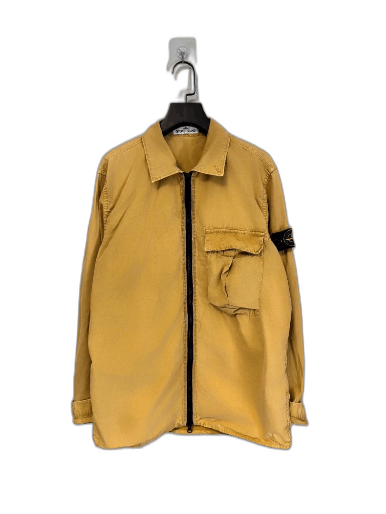 Stone Island Stone Island Yellow Pocket Zip Jacket-yf Size US L / EU 52-54 / 3 - 1 Thumbnail