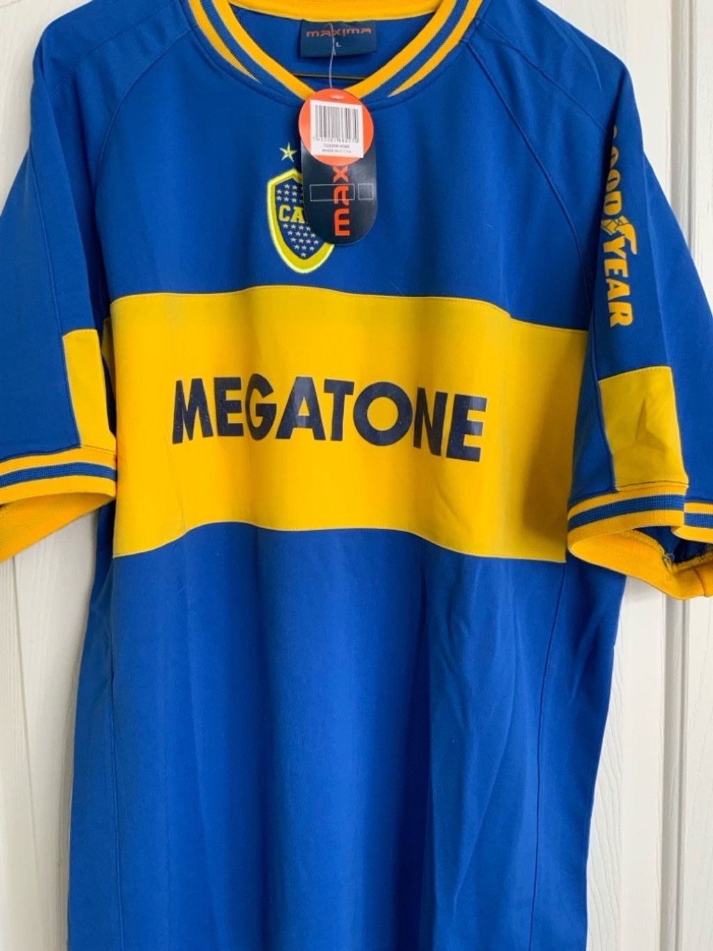The Unbranded Brand Boca Juniors Argentina Football Soccer Shirt Jersey Size US L / EU 52-54 / 3 - 1 Thumbnail