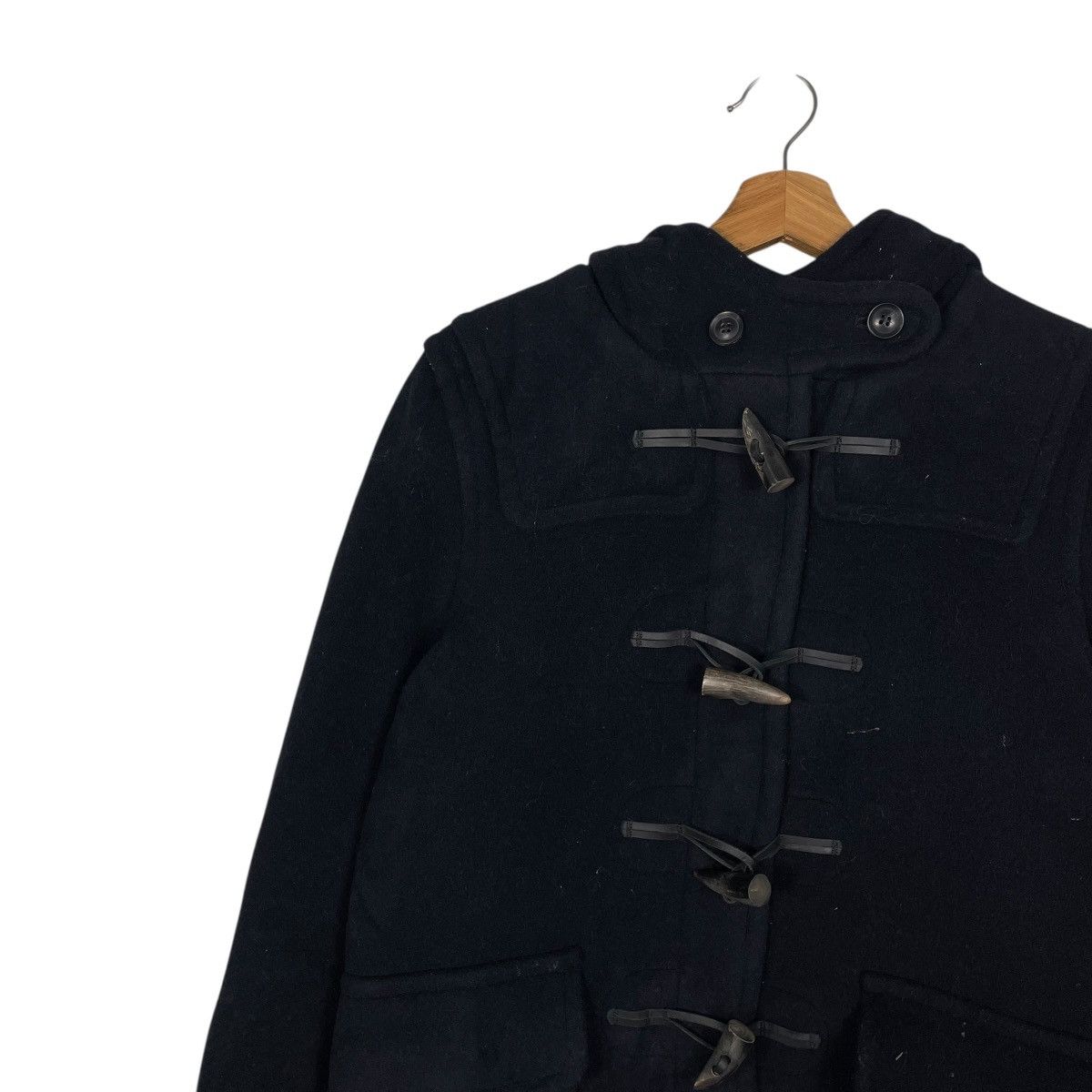 Other Made In England London Traditional Wool Duffle Coat Size M / US 6-8 / IT 42-44 - 7 Thumbnail