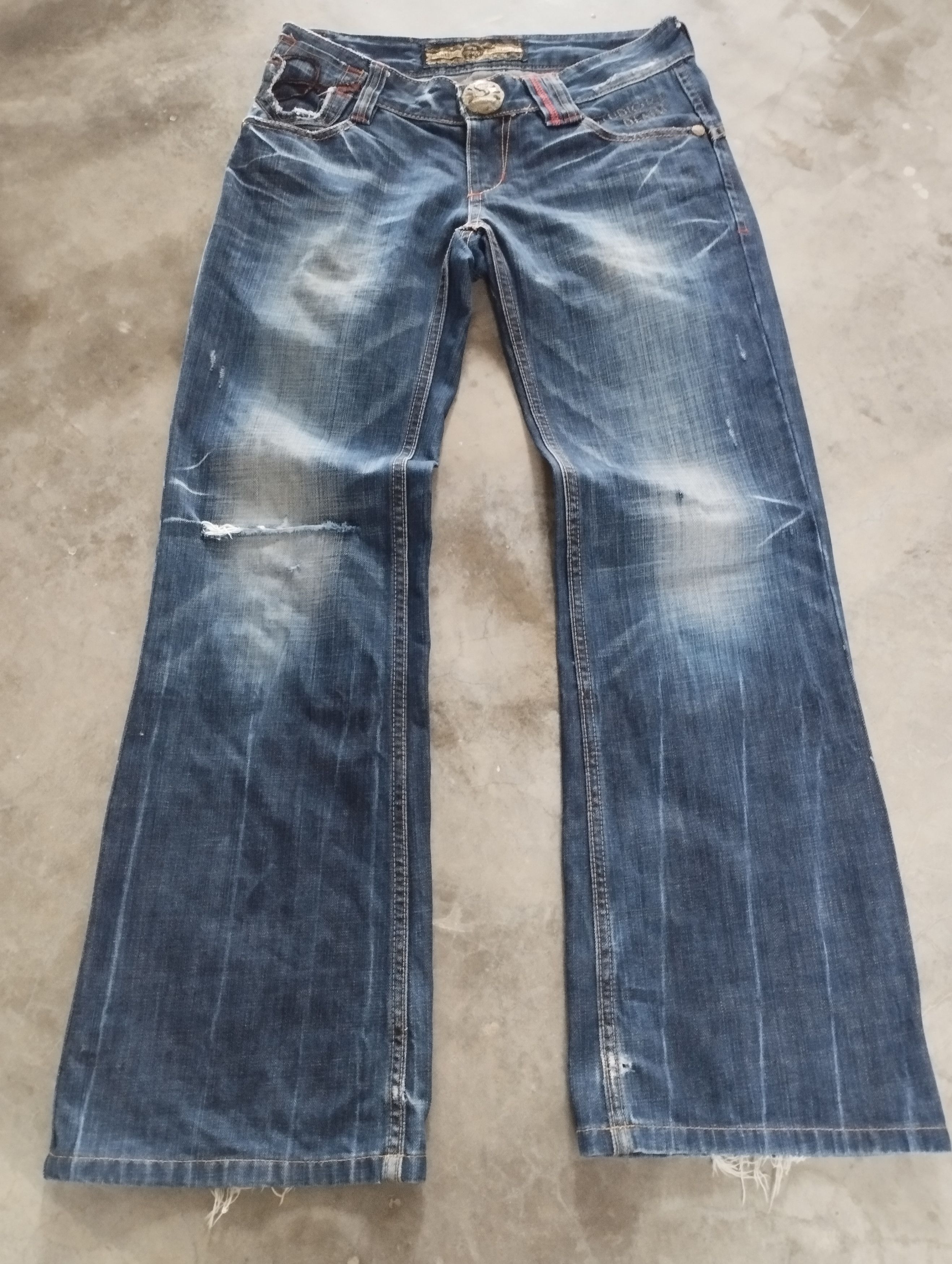 Other Flare Jeans Stone Wash Studio RP Low Rise Bootcut Jeans Size US 29 - 1 Thumbnail