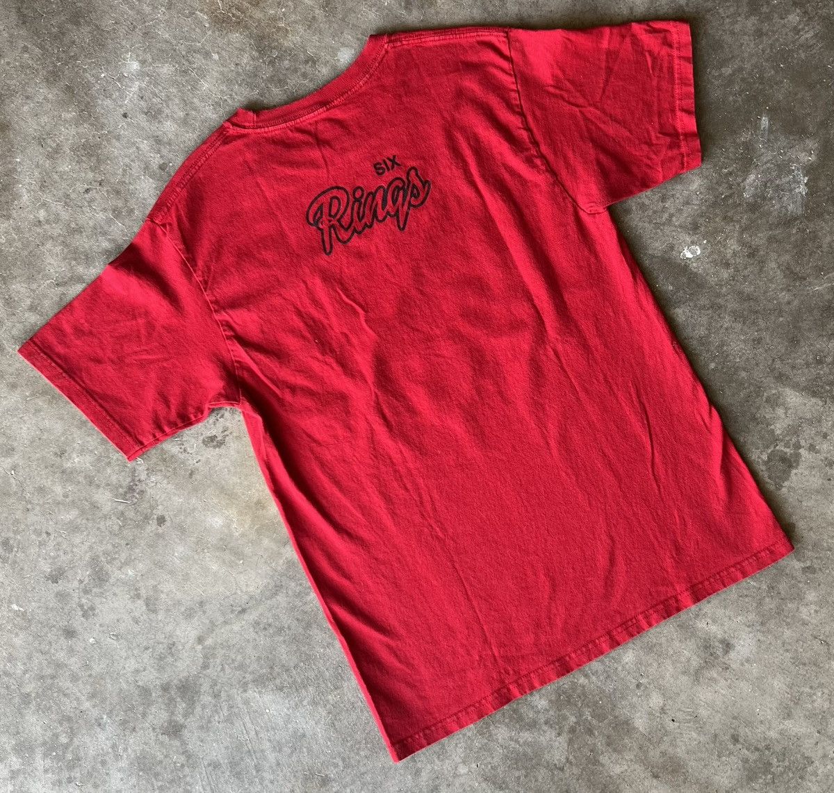 Mitchell & Ness × Vintage Chicago Bulls x Mitchell & Ness T Shirt Size Medium Size US M / EU 48-50 / 2 - 4 Thumbnail