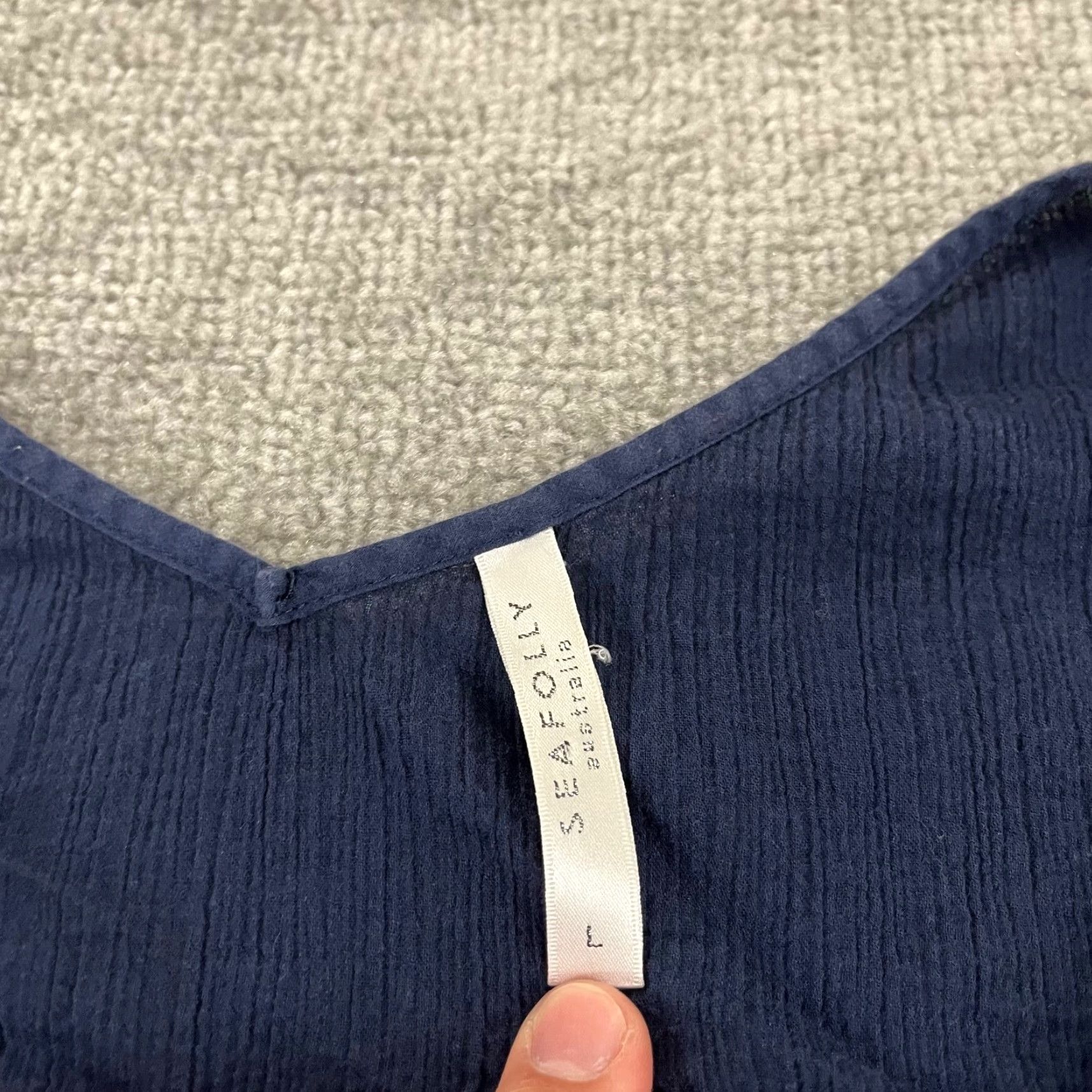 Vintage VINTAGE not (Oops) Size L / US 10 / IT 46 - 3 Thumbnail