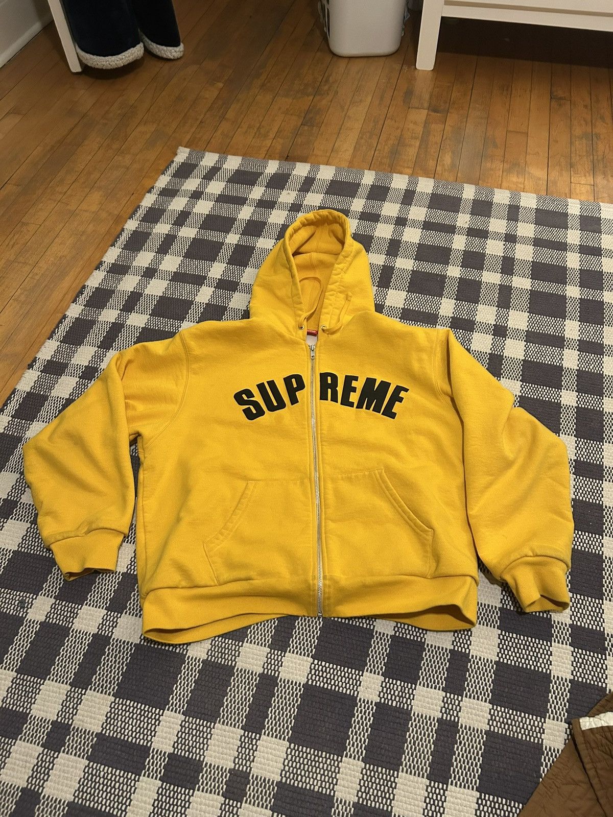 Supreme Supreme arc gold zip up hoodie Size US M / EU 48-50 / 2 - 1 Thumbnail