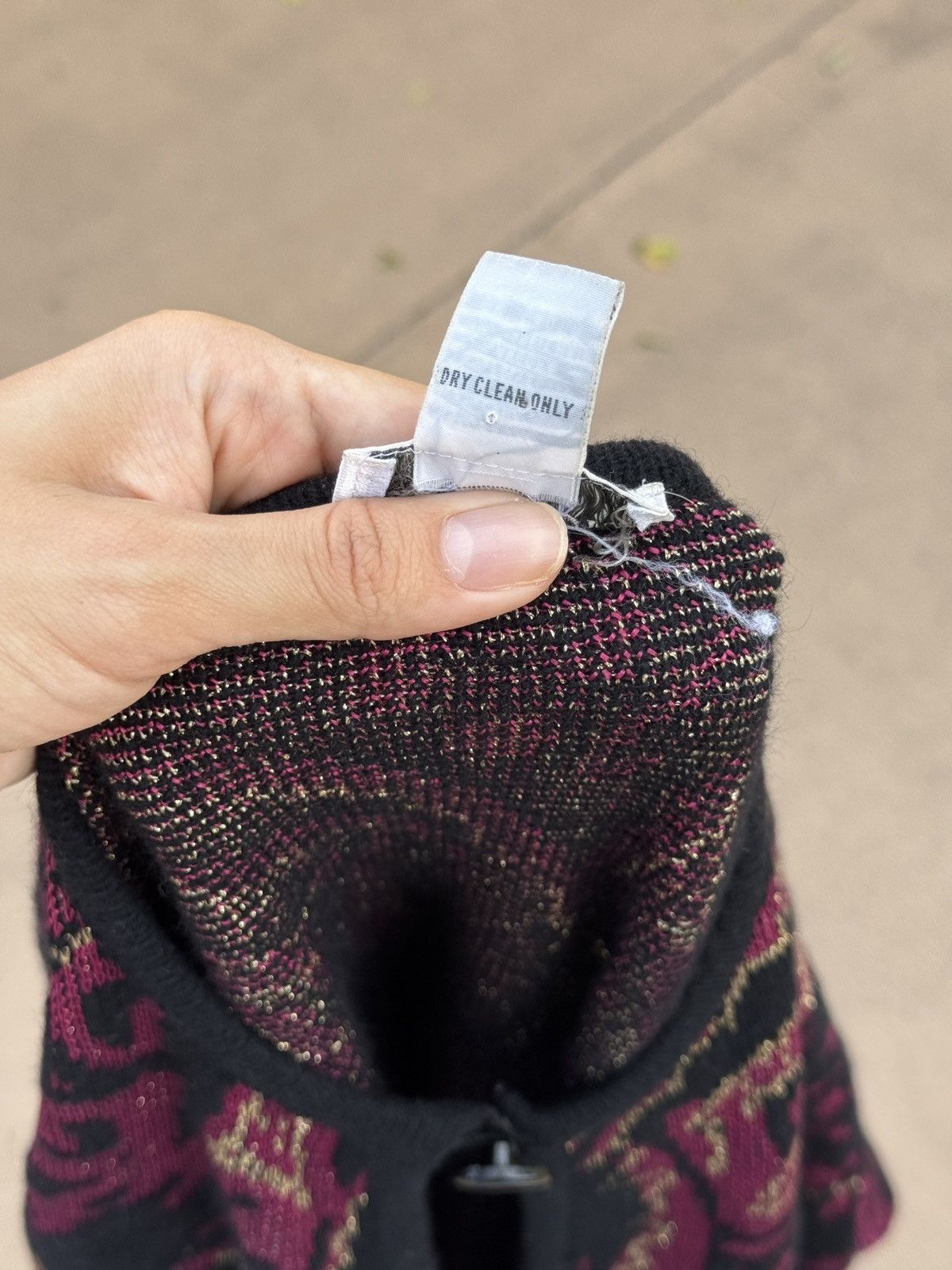 Dior Vintage Christian Dior Floral Cardigan from the 80s Size M / US 6-8 / IT 42-44 - 6 Thumbnail