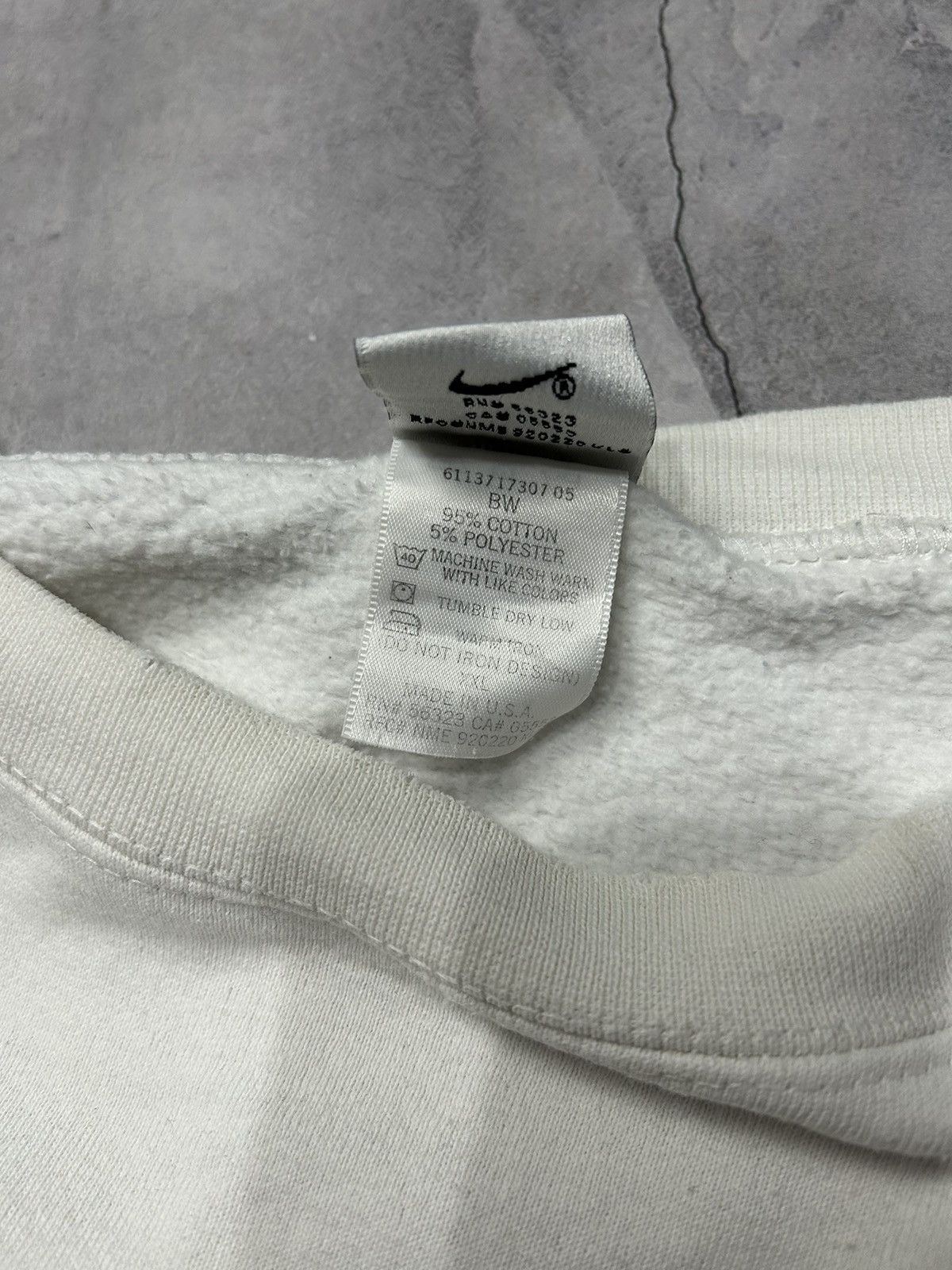 Nike × Vintage Nike vintage Sweatshirt Town County big logo Size US XL / EU 56 / 4 - 13 Thumbnail