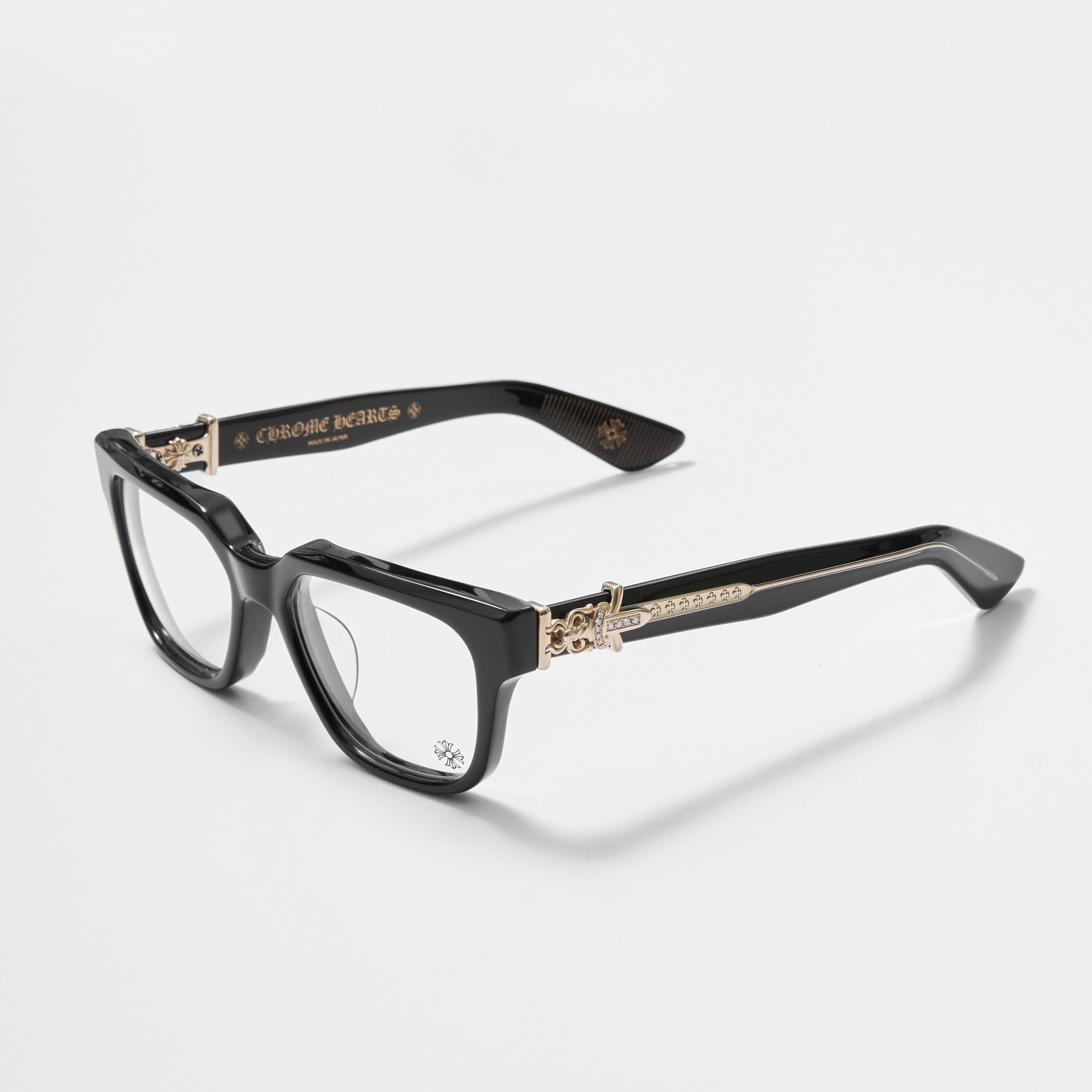 Chrome Hearts DIAMOND CHROME HEARTS VAGILLIONAIRE II BLACK/18KGP Size ONE SIZE - 4 Thumbnail