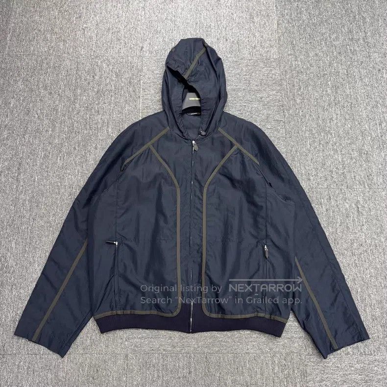 Hermes Hermes Midnight Blue Windbreaker Size US XL / EU 56 / 4 - 1 Thumbnail