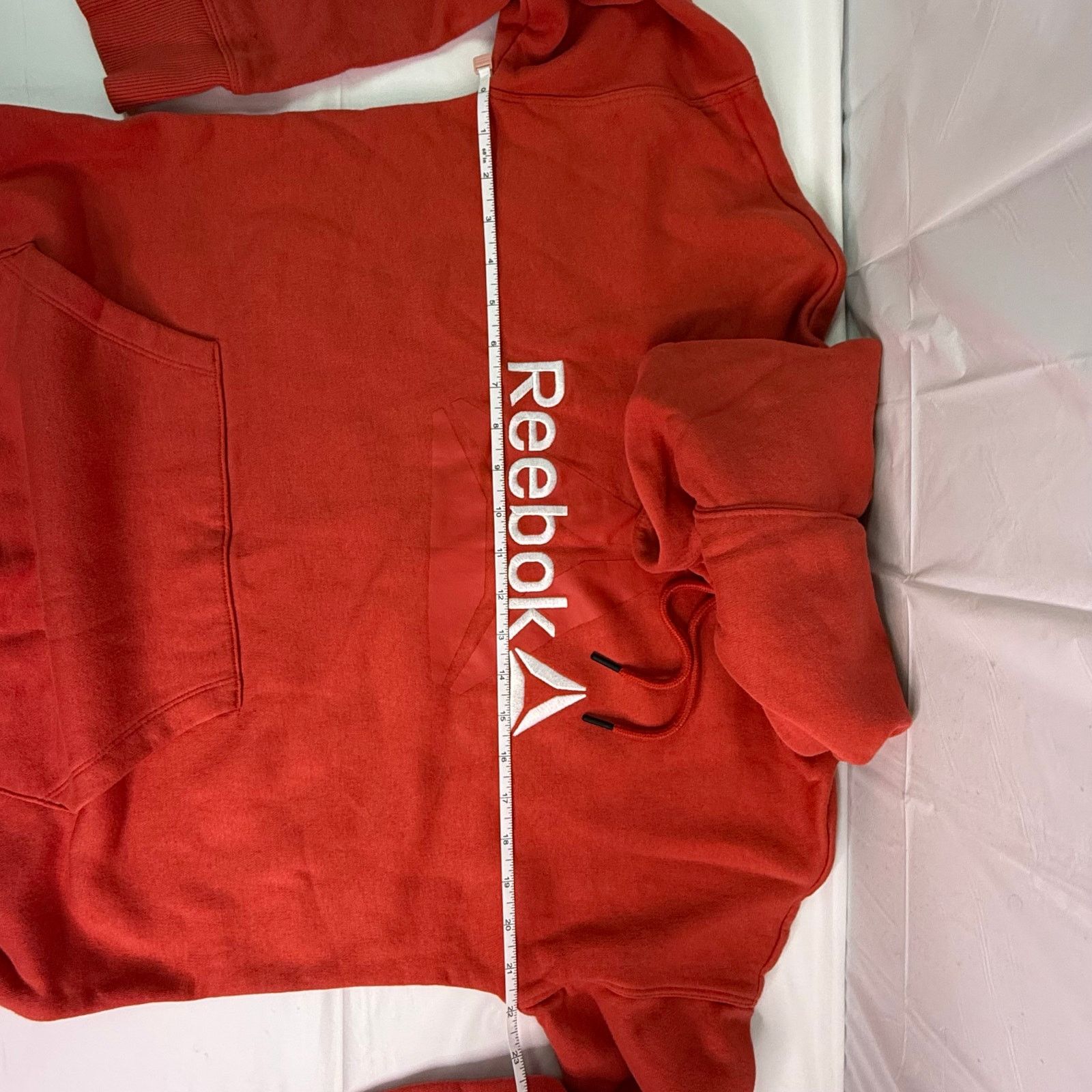 Reebok Reebok Red Hoodie Women’s Small Pullover Sweatshirt Size S / US 4 / IT 40 - 3 Thumbnail