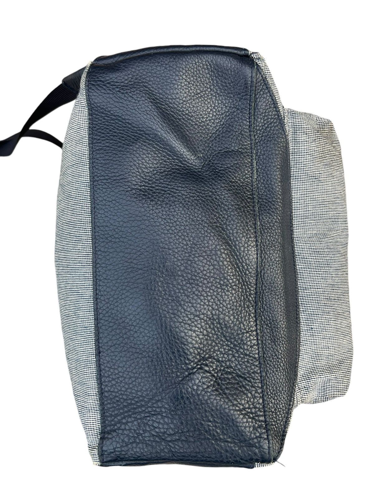 Unused Unused Japan Leather Cotton Backpack Bag Size ONE SIZE - 18 Thumbnail