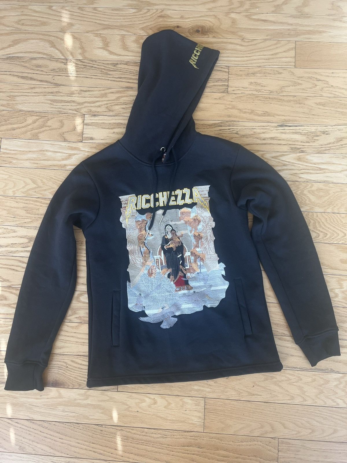 Designer Streetwear Ricchezza Hoodie Grailed