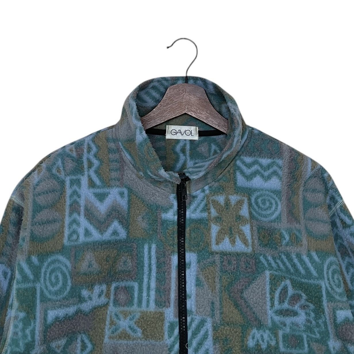Japanese Brand × Vintage Vintage Japanese Brand Gavol Navajo Fleece 1990s Size US M / EU 48-50 / 2 - 7 Thumbnail