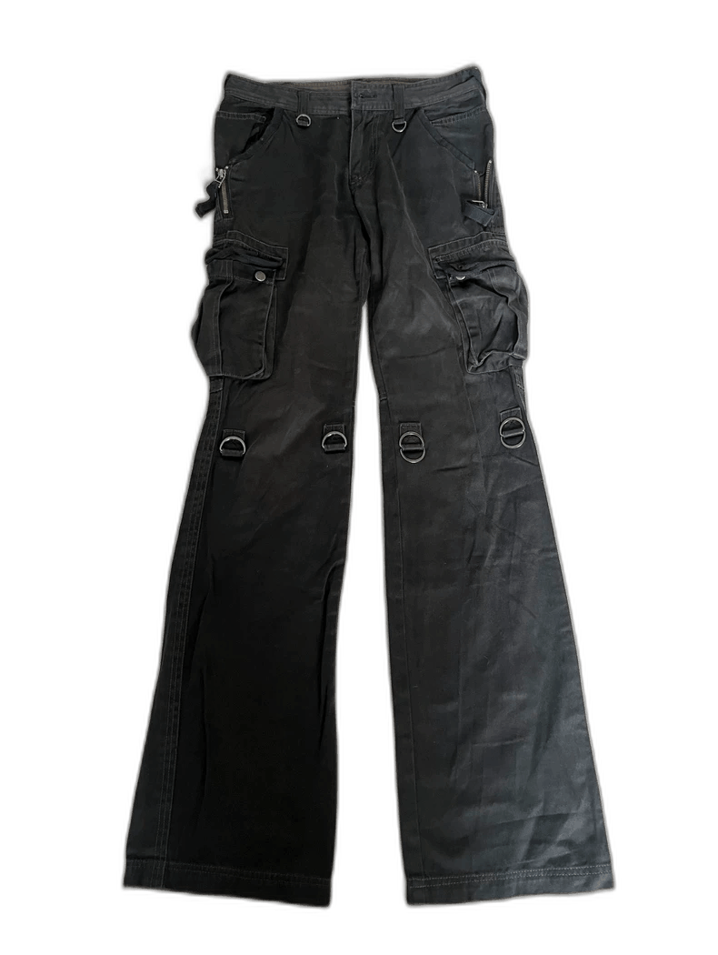 Yohji Yamamoto Vintage Tactical Cargo Pants with Pockets Size 27" / US 4 / IT 40 - 1 Thumbnail