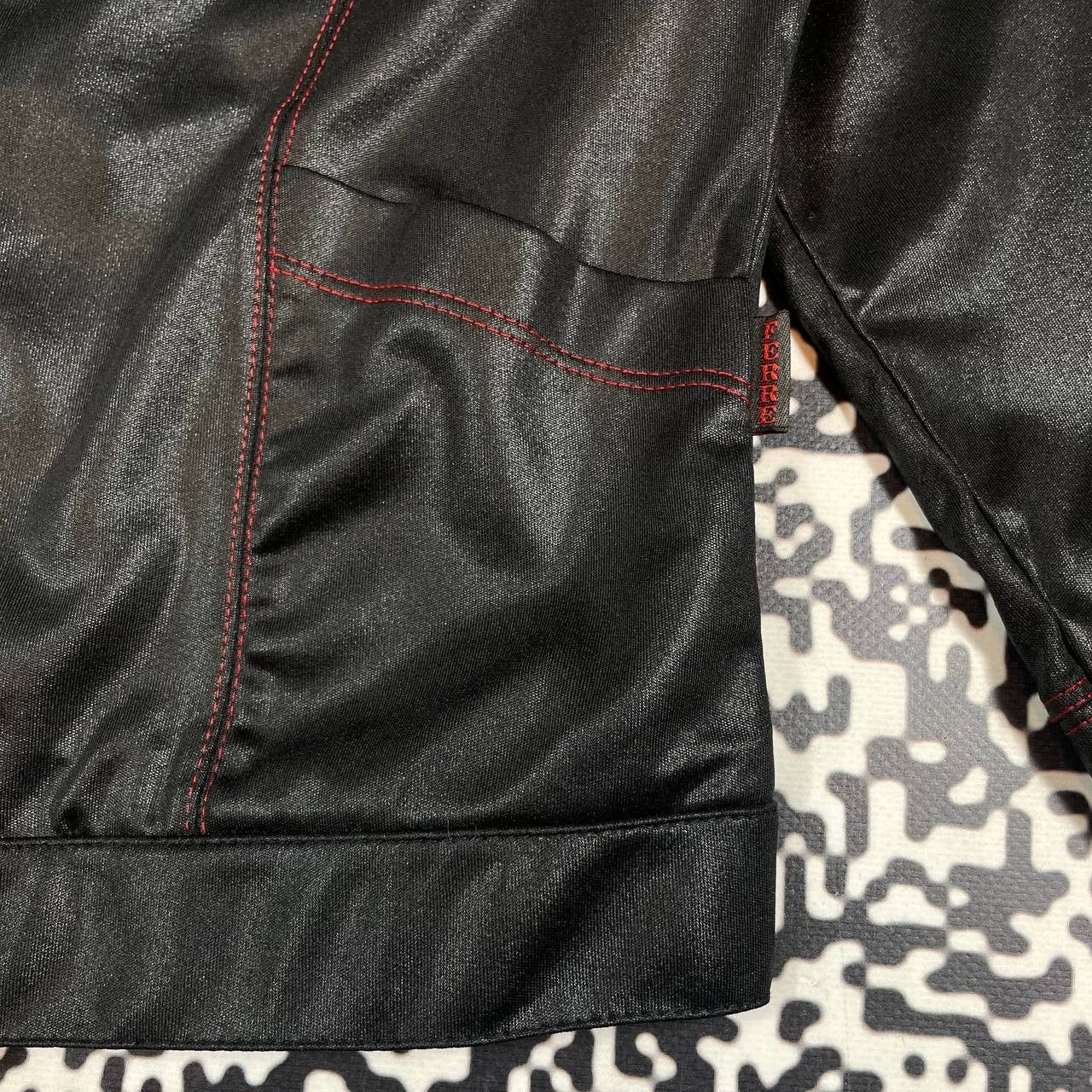 Gianfranco Ferre Vintage 90s Gianfranco Ferre Luxury Zip Cropped Jacket Size S / US 4 / IT 40 - 8 Thumbnail