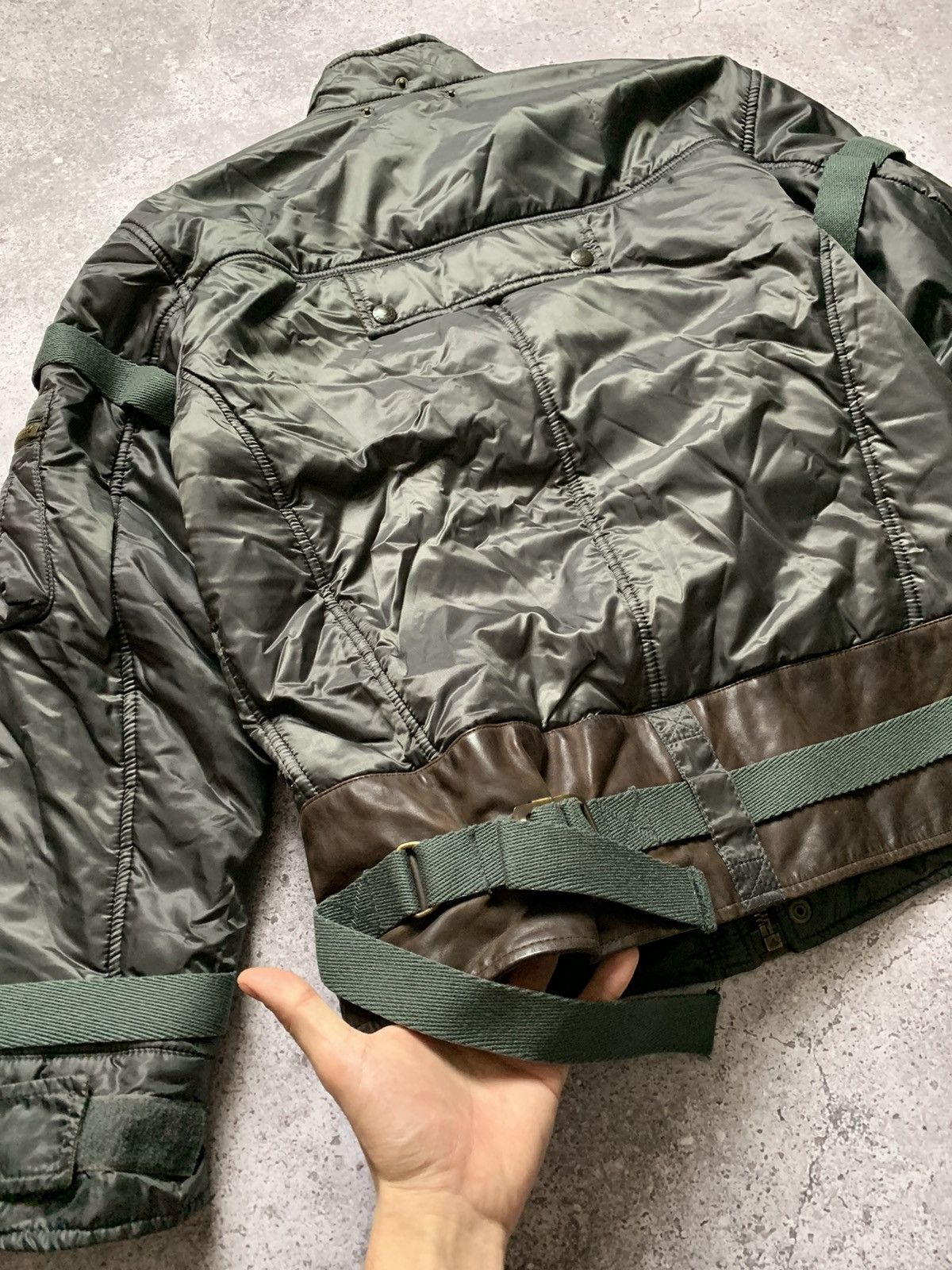 Dolce & Gabbana Dolce & Gabbana Goat Leather Bondage Parachute Blouson Size US M / EU 48-50 / 2 - 15 Thumbnail