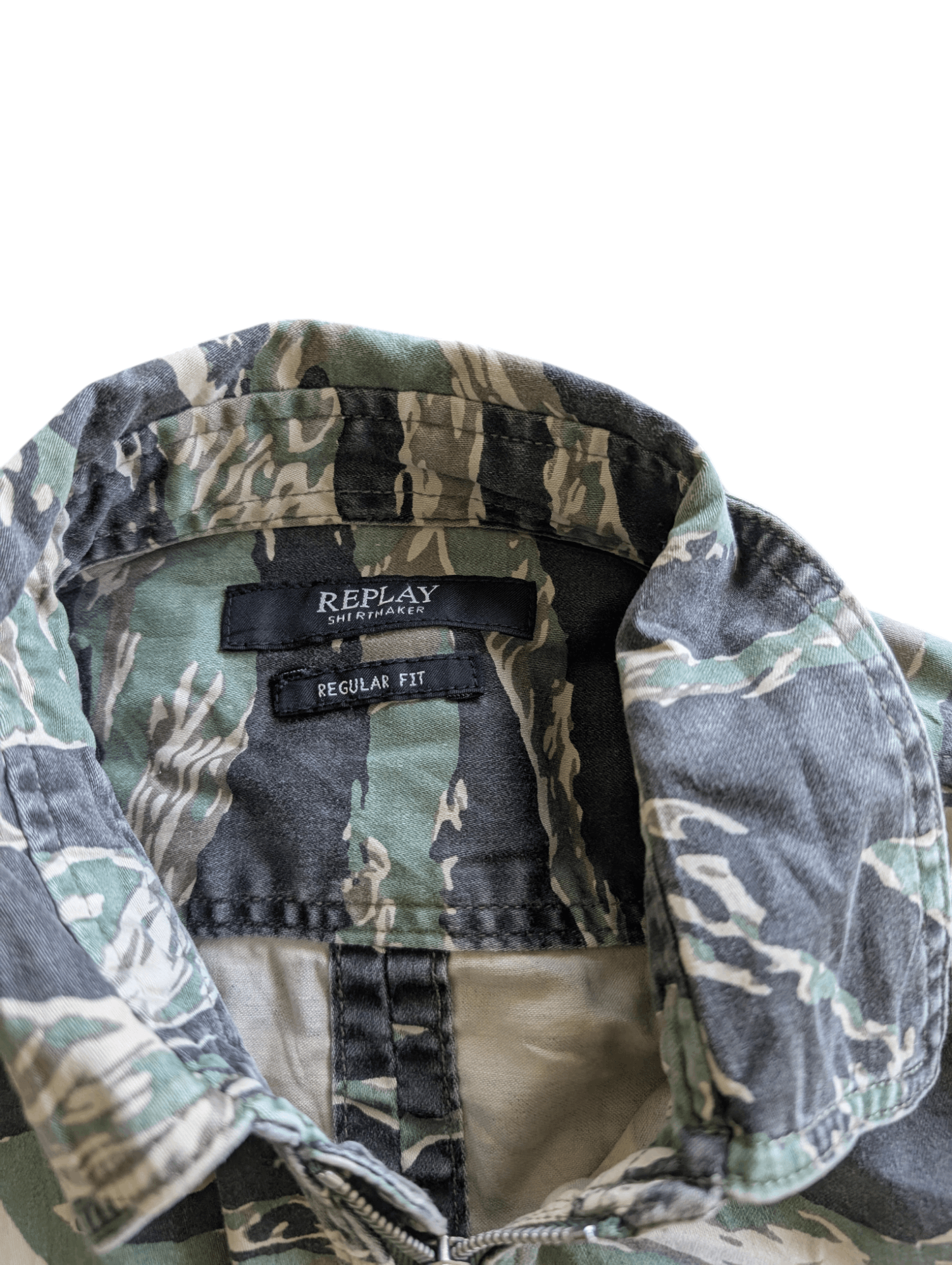 Replay Replay Regular Fit Camo Jacket Size US M / EU 48-50 / 2 - 7 Thumbnail