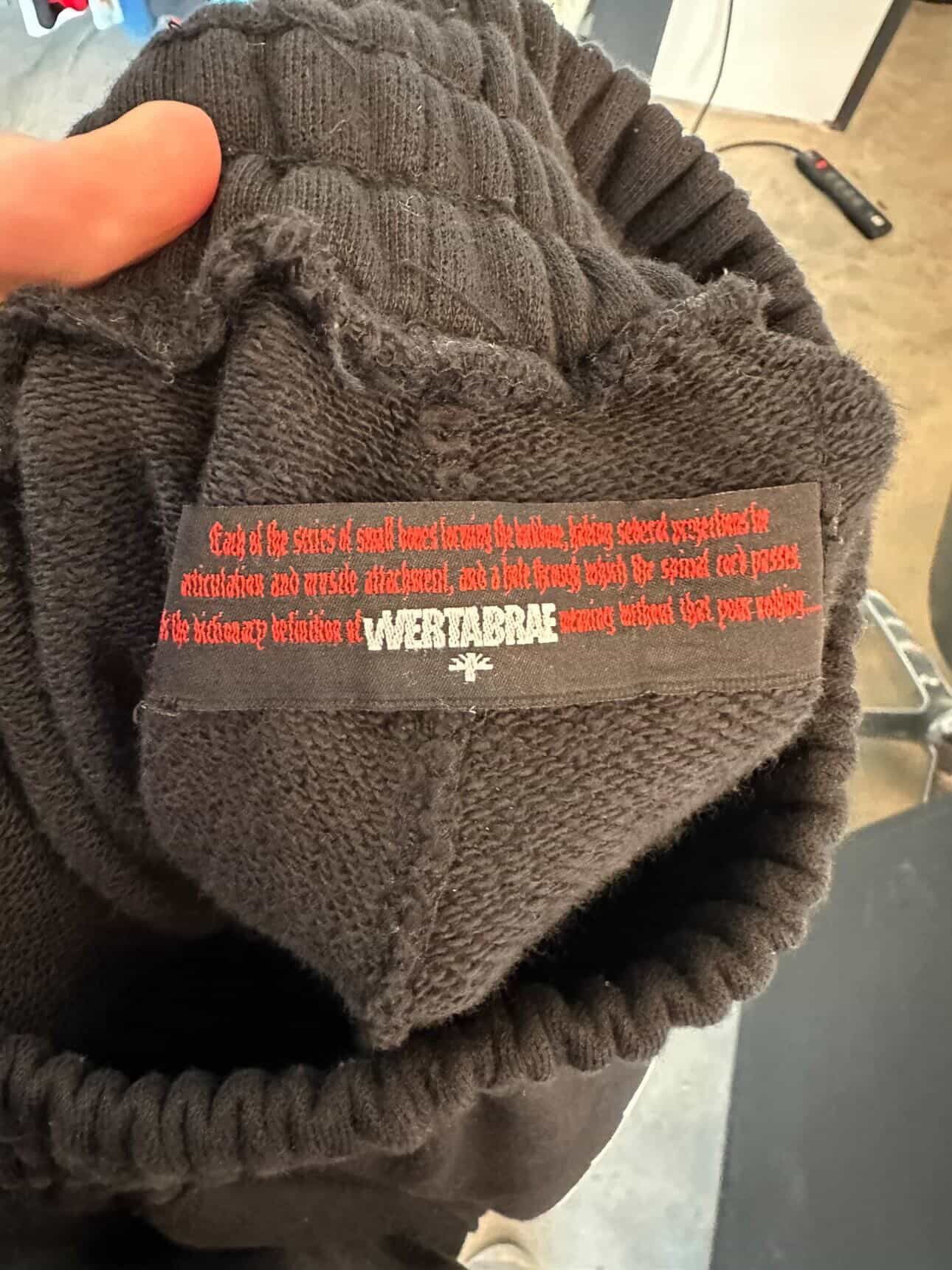 Vertabrae Vertabrae logo sweatpants black Size US 32 / EU 48 - 3 Thumbnail
