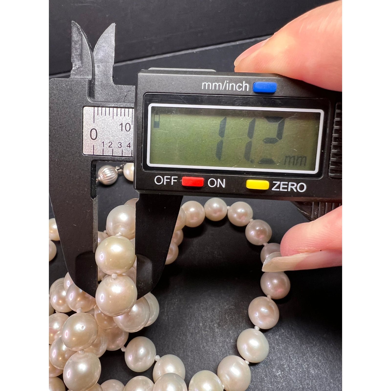 Other 10-11mm cultured pearl 36 in necklace with 925 silver clasp Size ONE SIZE - 23 Thumbnail