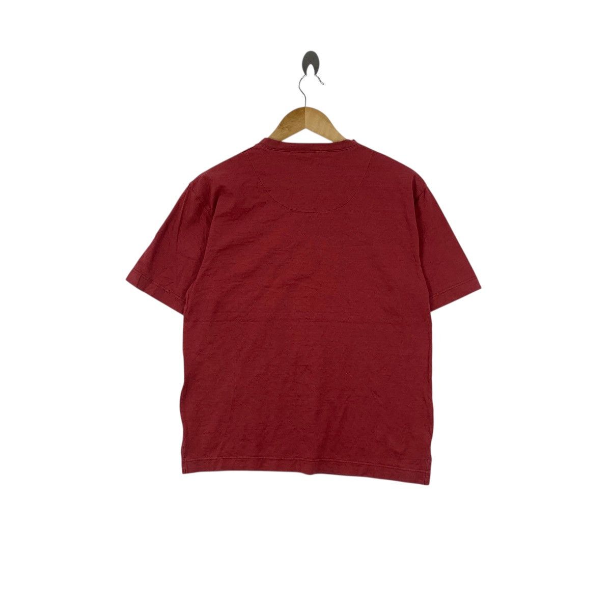 Joseph Abboud Vintage JOSEPH ABBOUD New York Red Pocket Tee Shirt Top V Size M / US 6-8 / IT 42-44 - 6 Thumbnail