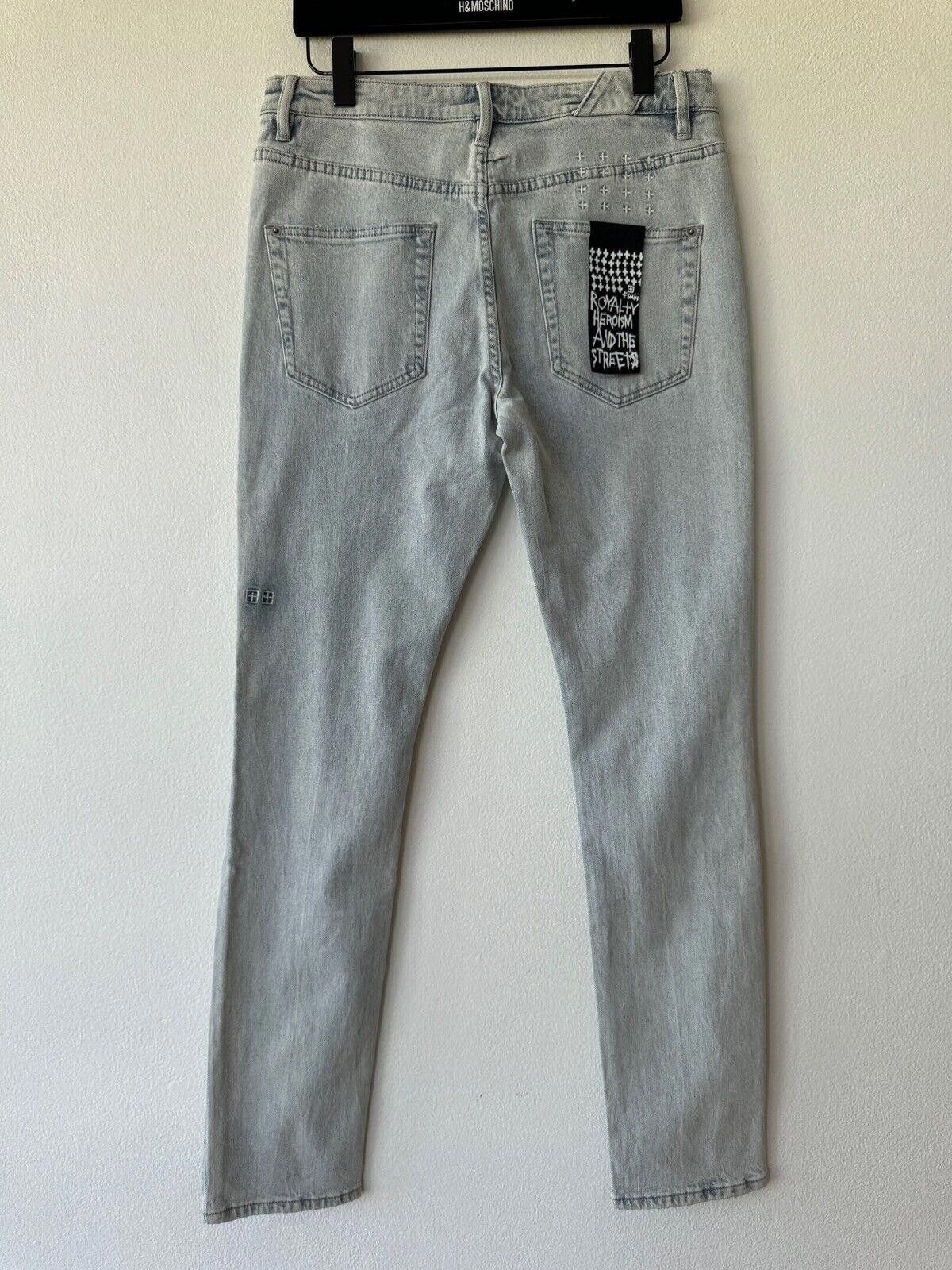 Ksubi new Ksubi mens denim jean chitch 32 light blue super cold Size US 32 / EU 48 - 5 Thumbnail
