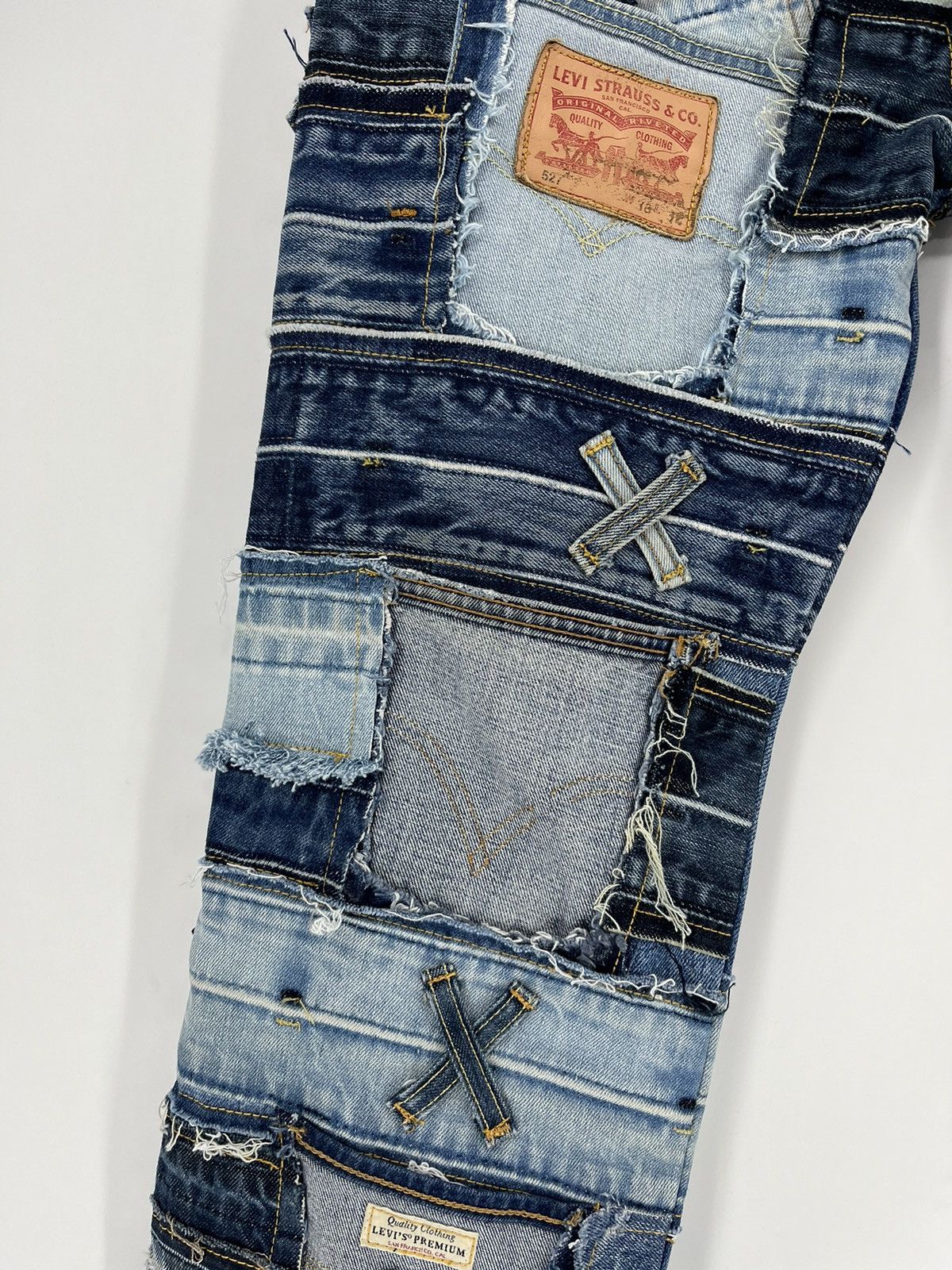 Levi's 90s Levi’s 501 Patchwork Multipocket Denim Custom Jeans USA Size US 34 / EU 50 - 8 Thumbnail
