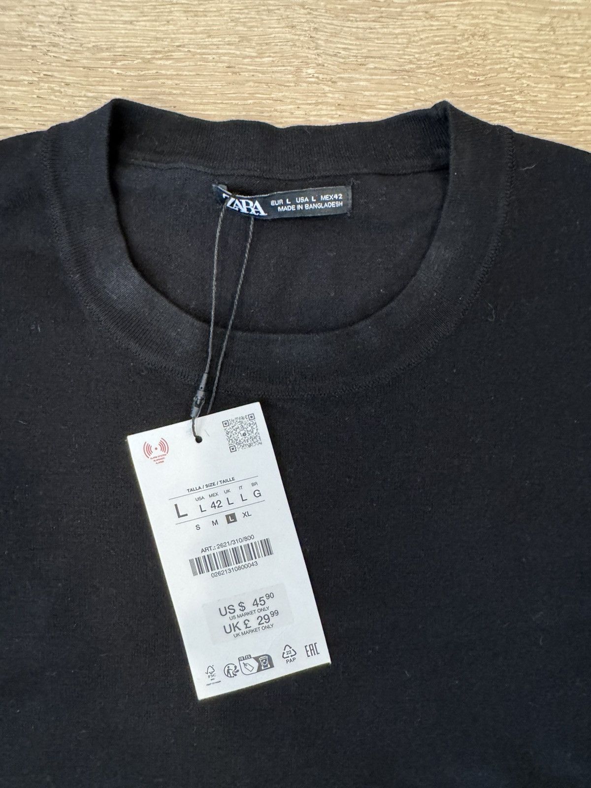 Zara ZARA SWEATER Size US L / EU 52-54 / 3 - 3 Thumbnail