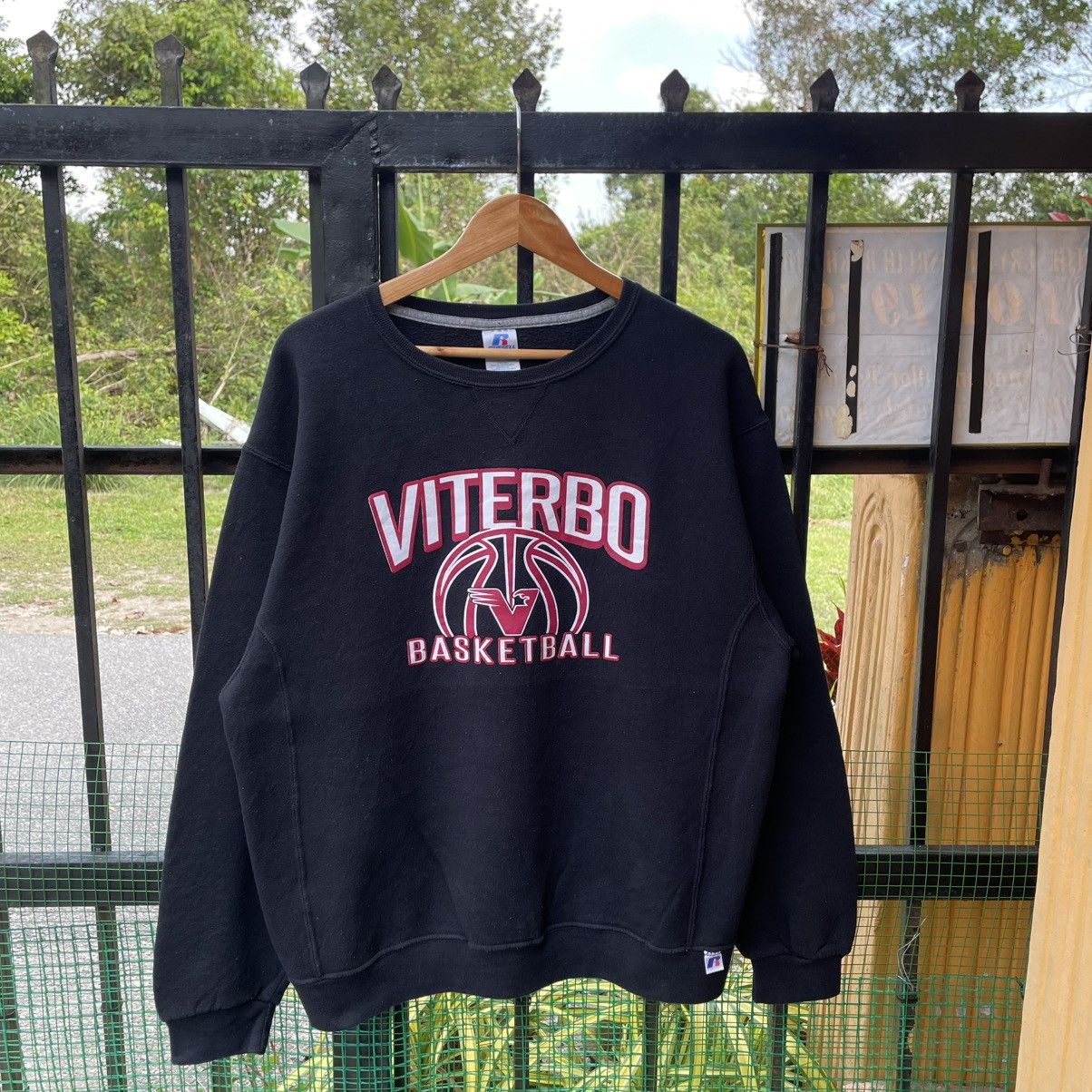 Russell Athletic 🔥Vintage Viterbo Basketball American Sports Sweatshirts Size US M / EU 48-50 / 2 - 1 Thumbnail