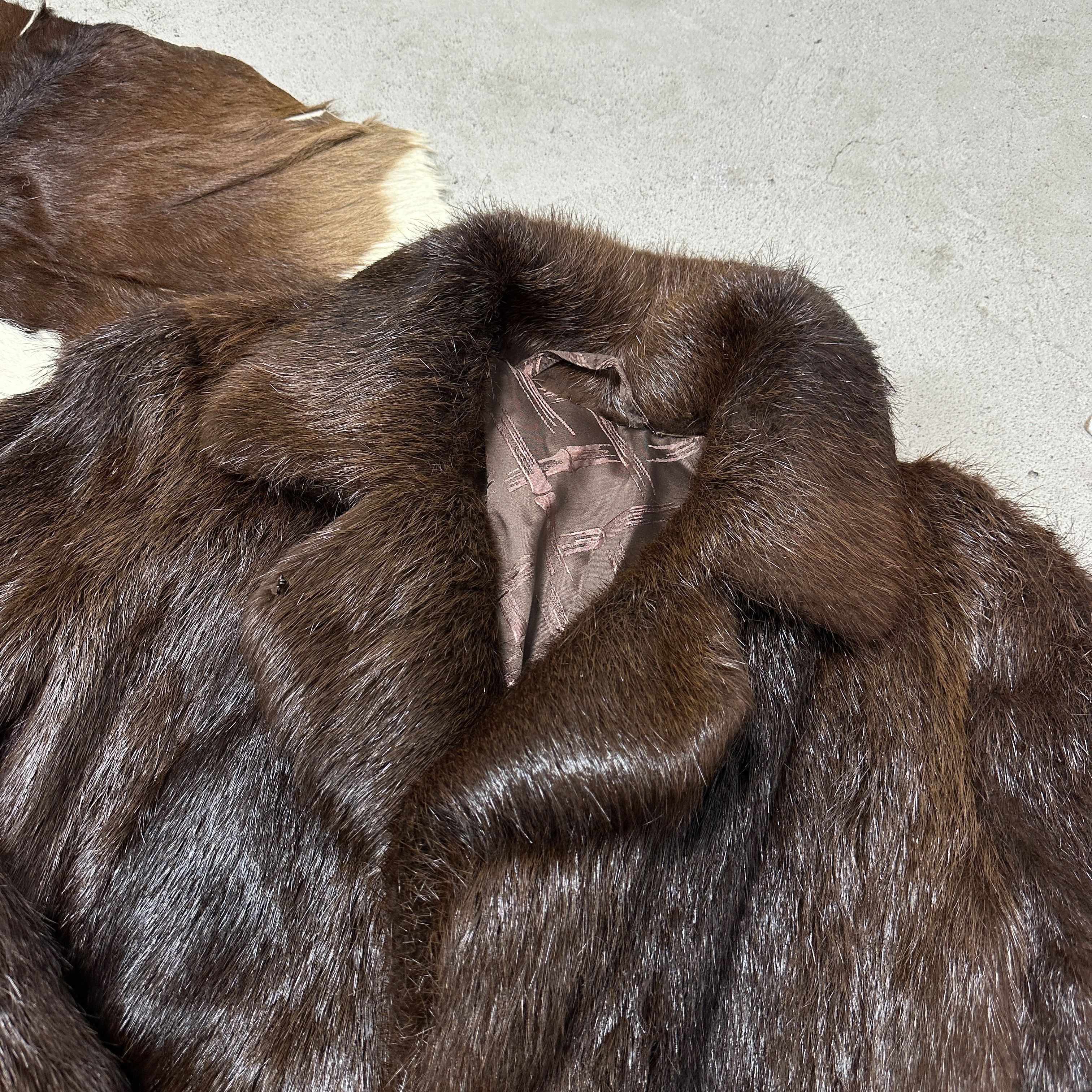 Vintage Vintage Old Money Classy Nutria Real Fur Coat 90s Size M / US 6-8 / IT 42-44 - 6 Thumbnail