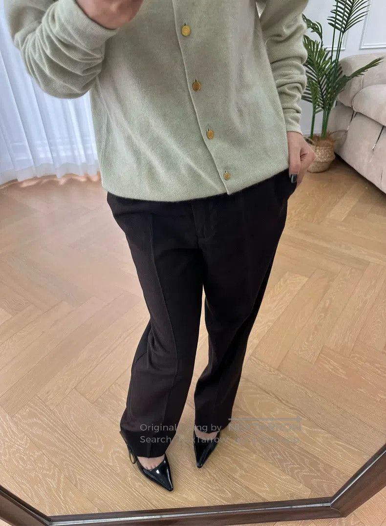 Hermes Hermes Margiela Era Fine Wool Pleated Drapable Trousers - Size 25" / US 0 / IT 36 - 3 Thumbnail