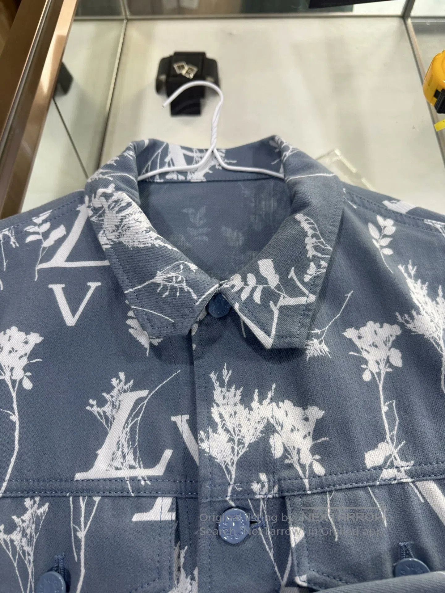 Louis Vuitton Louis Vuitton Men's Floral Denim Jacket. Size US M / EU 48-50 / 2 - 6 Thumbnail