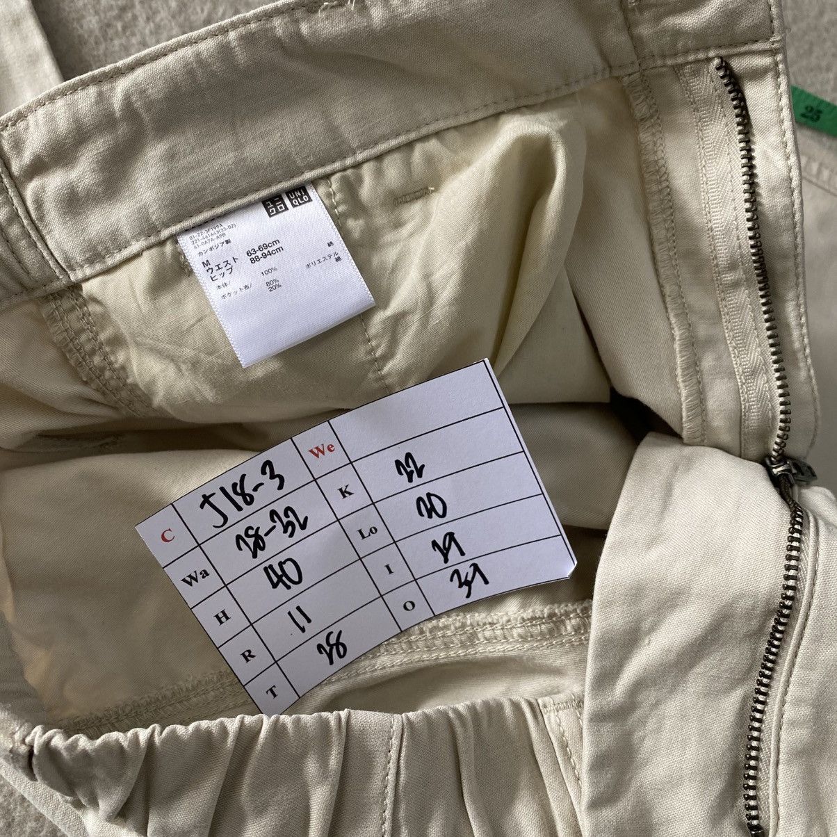Japanese Brand × Uniqlo Uniqlo Baggy Wide Cargo Pants w32 Size US 32 / EU 48 - 7 Thumbnail