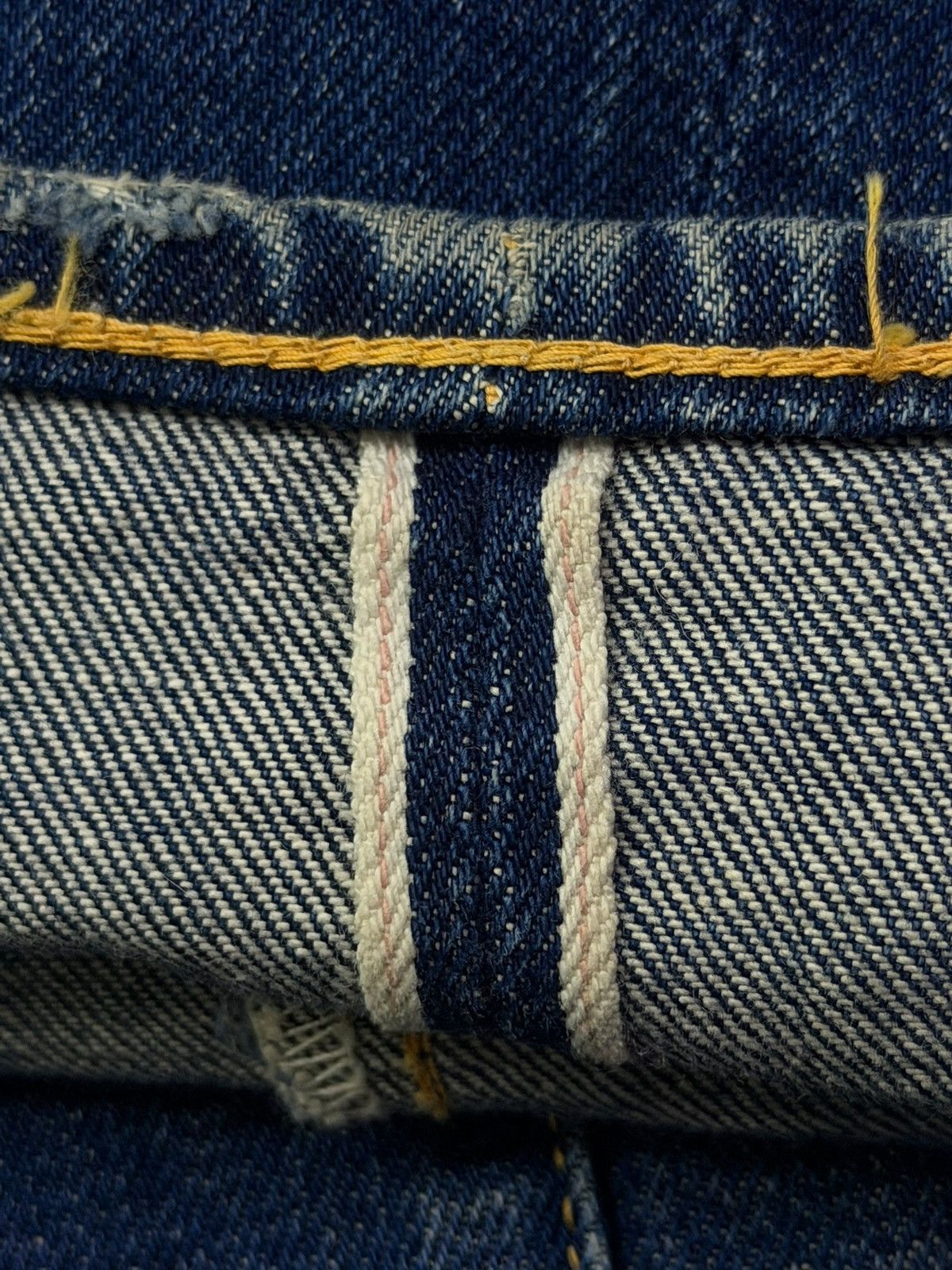 Levi's Vintage Clothing Vintage 00s Levi’s 501-XX Big E Buckle Back Selvedge Japan Size US 30 / EU 46 - 9 Thumbnail