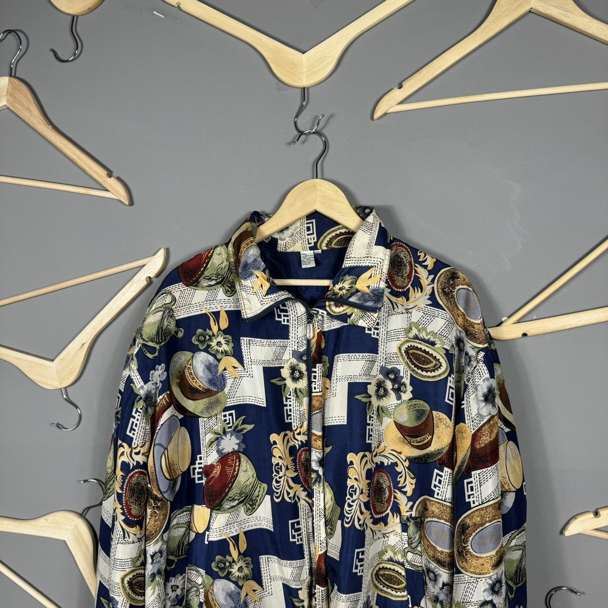 Vintage Vintage FUDA International 90s Silk Bomber Size US XL / EU 56 / 4 - 3 Thumbnail