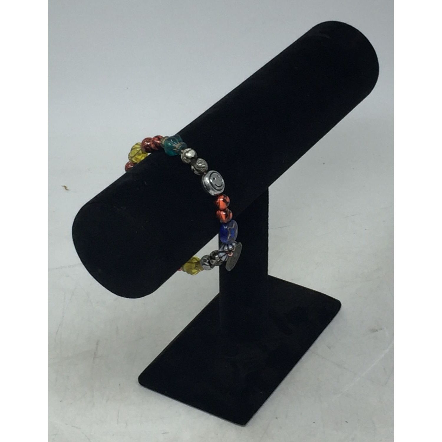 Other Women's Beaded Bracelet with Assorted Colorful Beads/Charms Size ONE SIZE - 3 Thumbnail