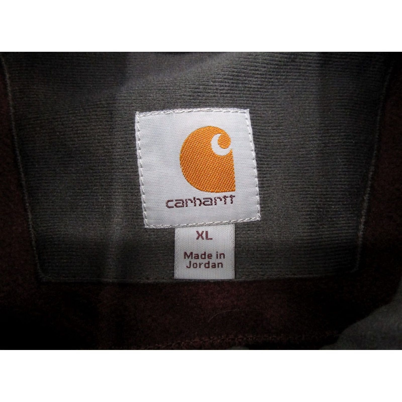 Carhartt Carhartt Dalton 1/2 Zip Fleece Sweatshirt Jacket Mens XL Maroon Red 90s Classic Outdoor Hiking Hunting Size US XL / EU 56 / 4 - 2 Thumbnail