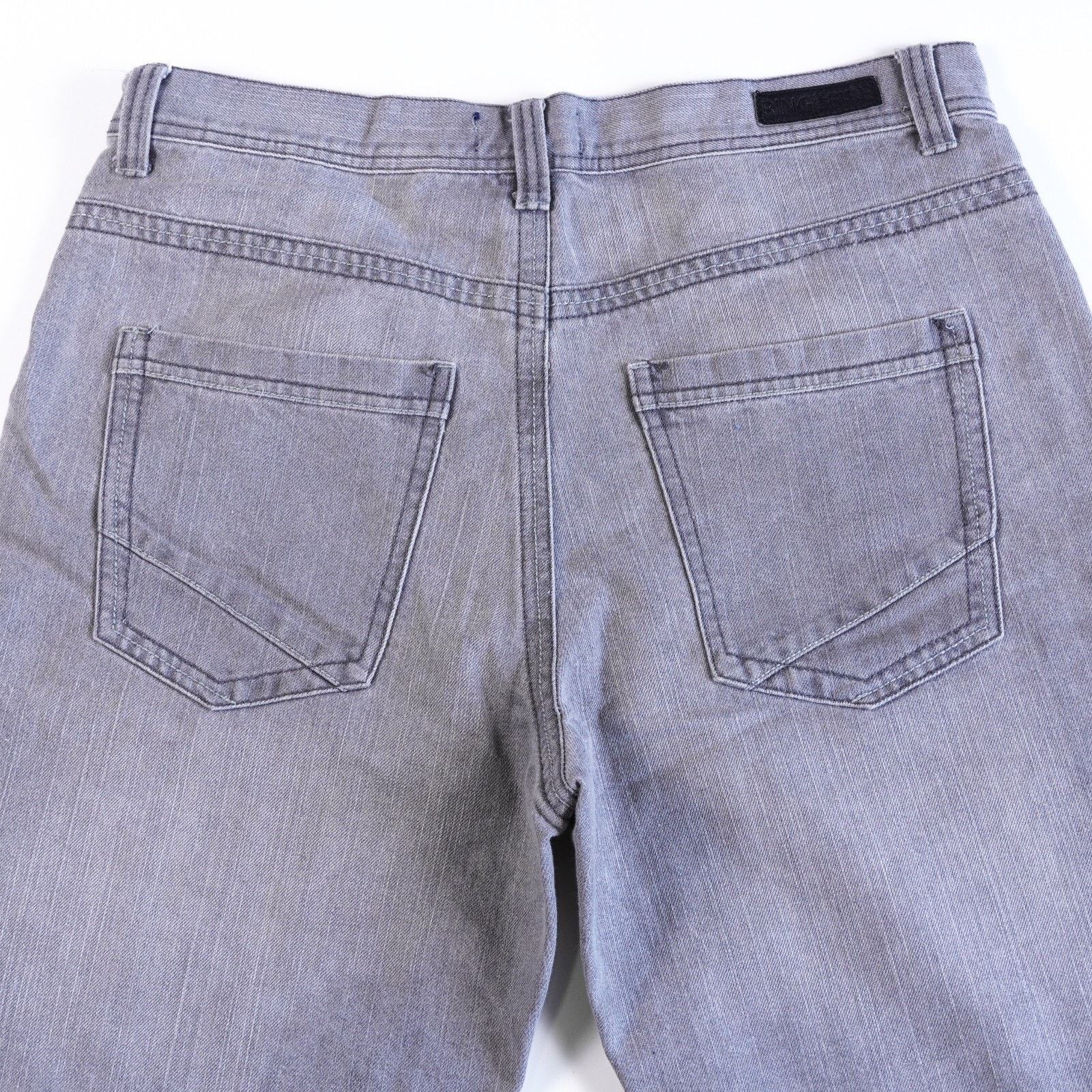 Ring Of Fire Ring of Fire Cotton Denim Jean Shorts Wide Leg Size 32 Gray Size US 32 / EU 48 - 10 Thumbnail