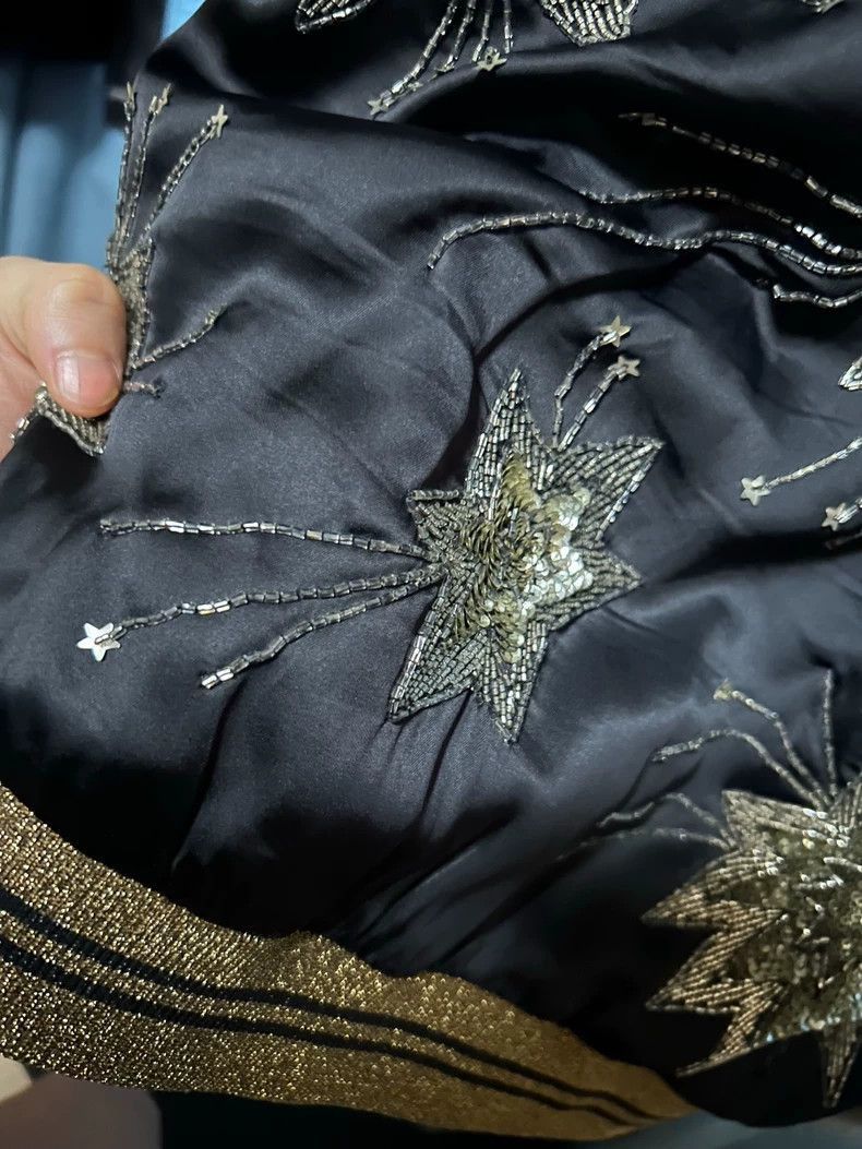Saint Laurent Paris Saint Laurent Paris Saint Laurent Black Starry Jacket by H Size US L / EU 52-54 / 3 - 7 Thumbnail