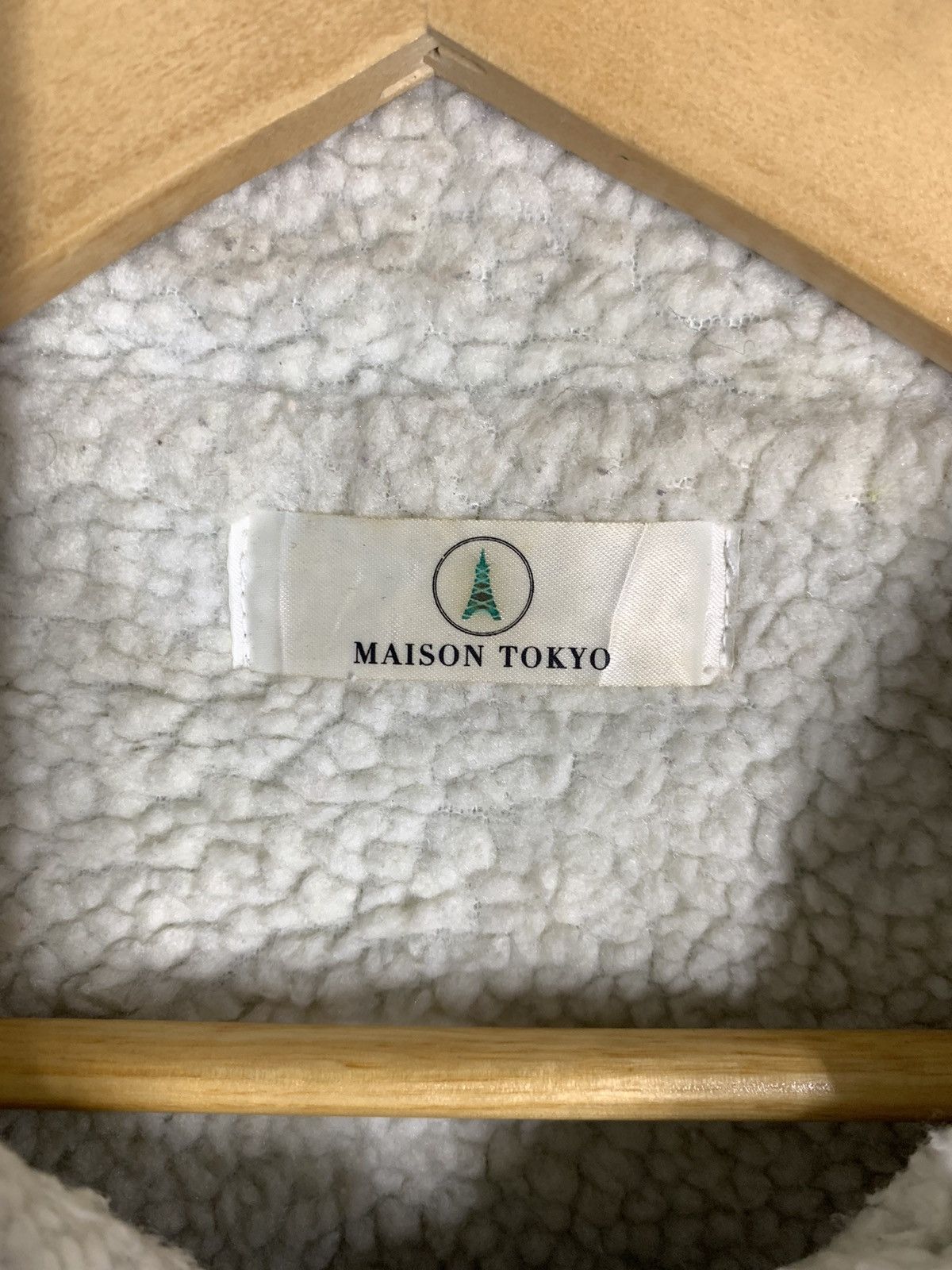 Japanese Brand × Vintage Vintage Maison Tokyo Sherpa Jean Jacket Size US L / EU 52-54 / 3 - 8 Thumbnail