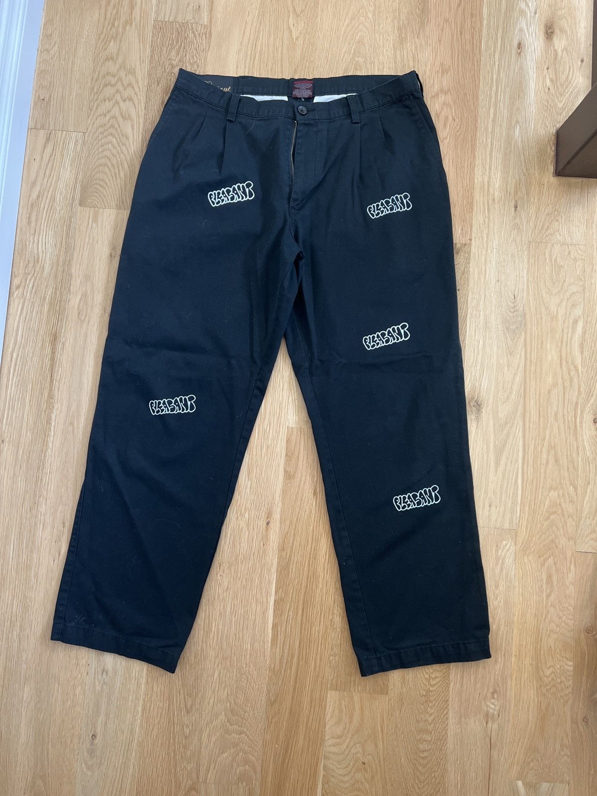 Vintage One of one all over pleasant baggy pants Size US 36 / EU 52 - 1 Thumbnail