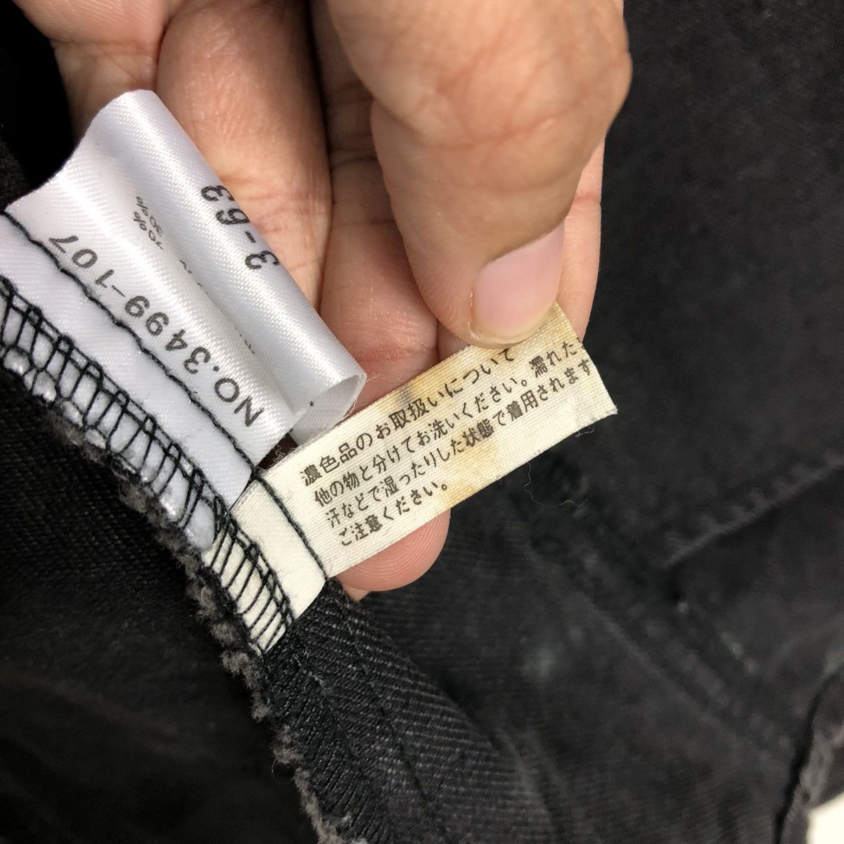 Japanese Brand 📌Schlussel Biker Denim Jacket Iconic Black Issey Miyake Size US M / EU 48-50 / 2 - 18 Thumbnail