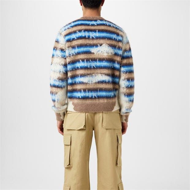 Amiri AMIRI Wool-Blend Logo Sweater Size US L / EU 52-54 / 3 - 4 Thumbnail