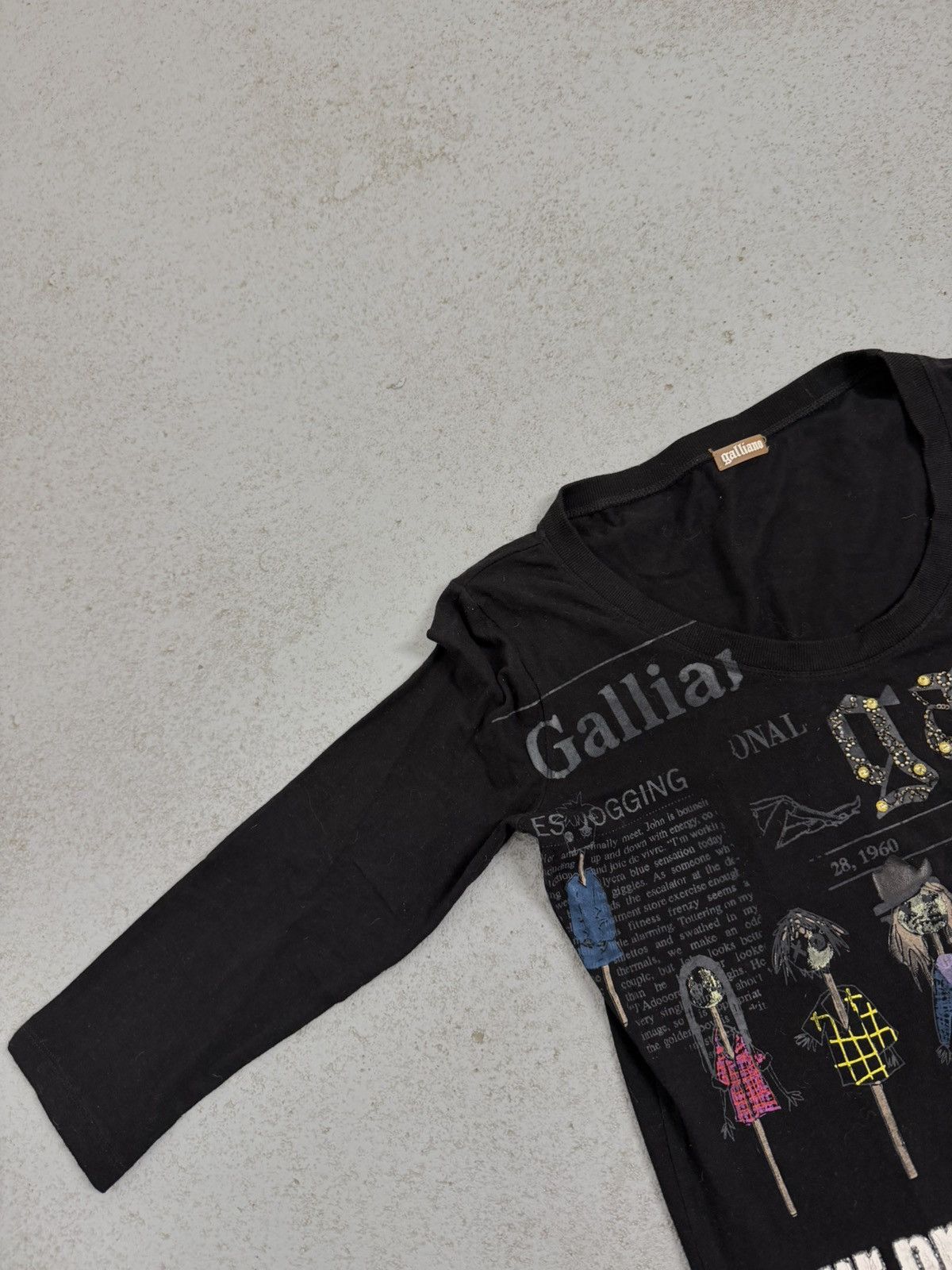 John Galliano Vintage 00s John Galliano Your Pretty Face is Going To Sell Size S / US 4 / IT 40 - 7 Thumbnail