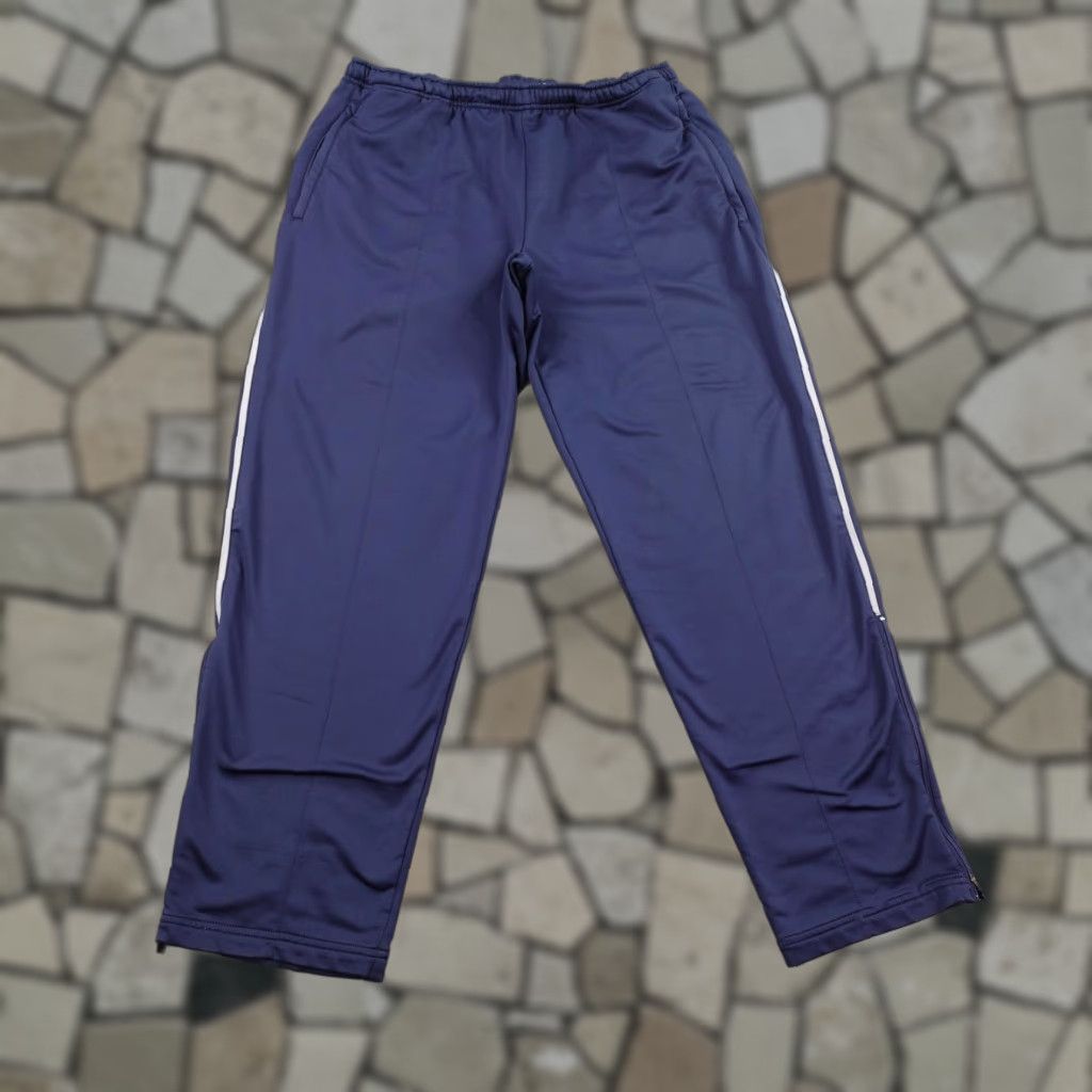 Nike VINTAGE Nike Pants Mens XL Blue Dri-FIT Track Warm Up Sweats Athletic Gym Y2K Size US 36 / EU 52 - 1 Thumbnail