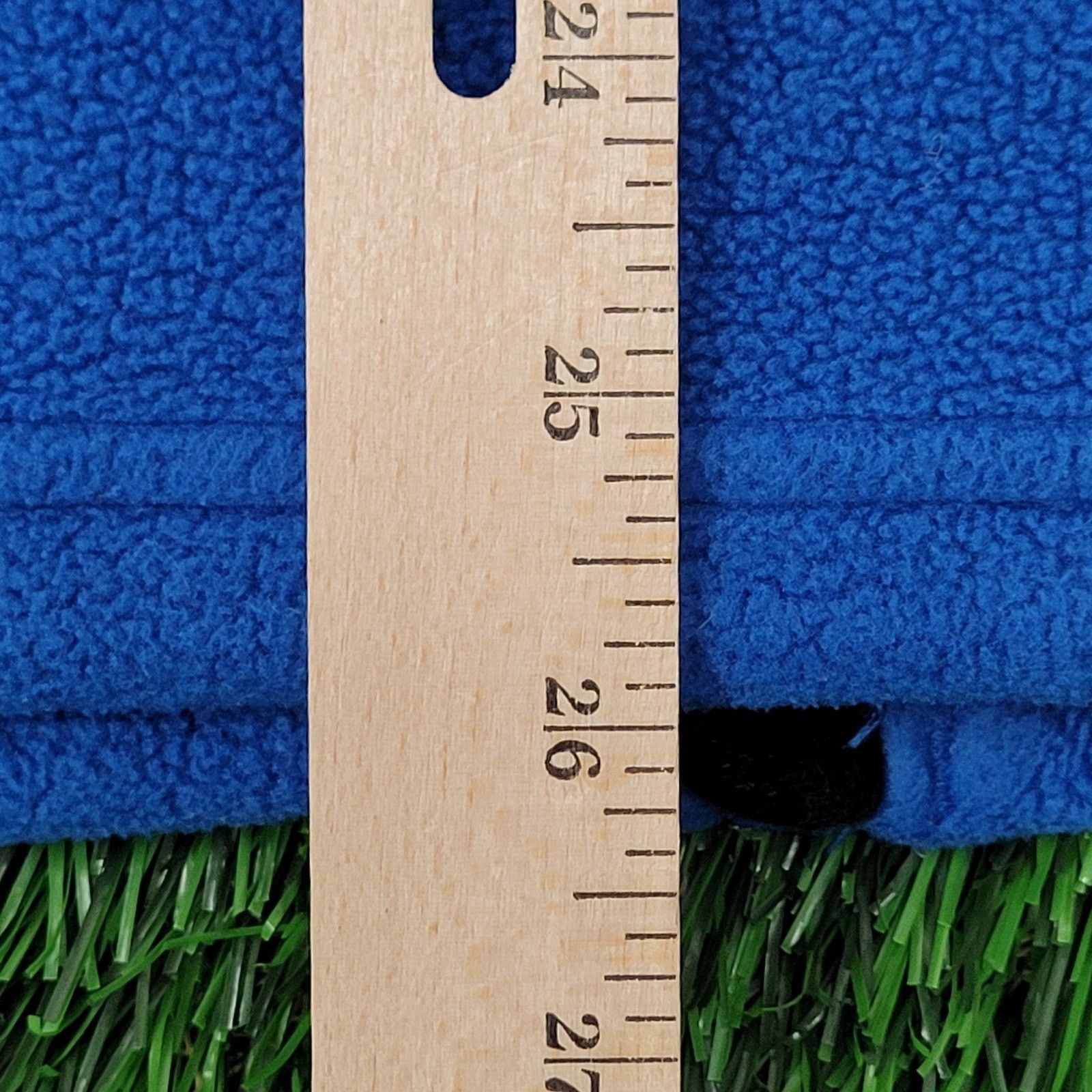 The North Face VTG North-Face Fuzzy Fleece Zip Jacket Large 23x26 Blue Y2K Size US L / EU 52-54 / 3 - 11 Thumbnail