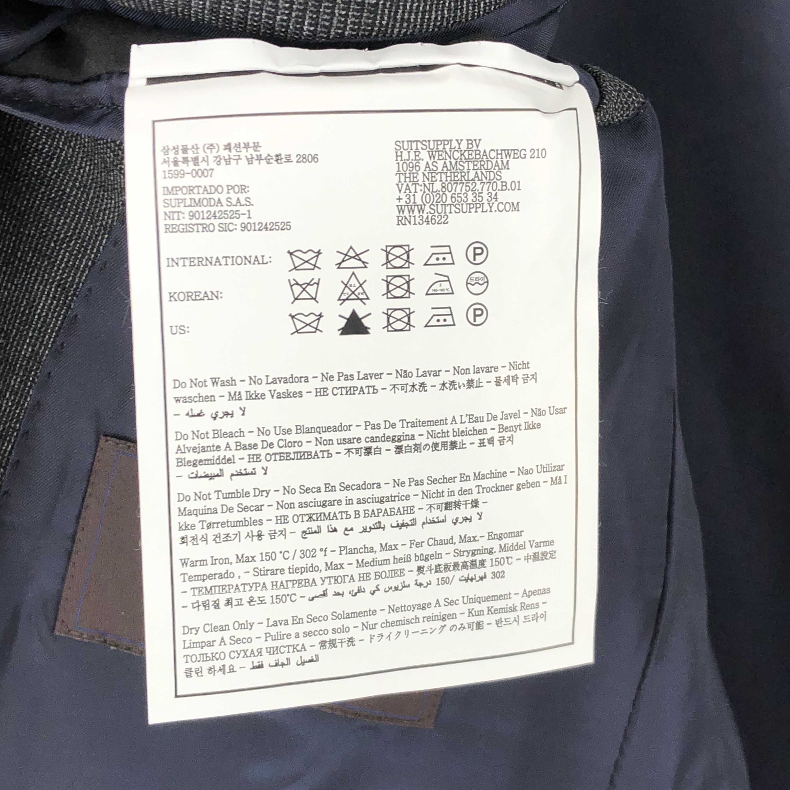Suitsupply Sienna Single Breasted Wool Blazer Size EU:48 UK:38; US:38R Size 38R - 10 Thumbnail